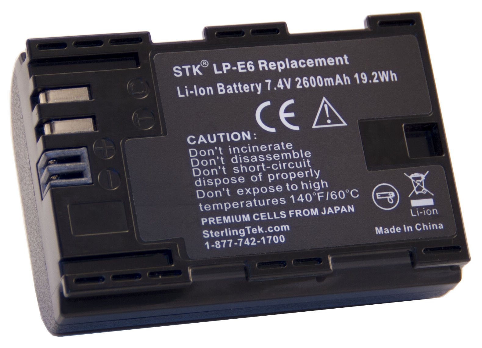 Stk Lp E6 Battery For Canon Lp E6N Lpe6 Promaster Lp E6Nh Eos R R5 R6 R7 5D Mark Ii Iii And Iv 90D 70D 5Ds 6D 5Ds 80D 7D 60D, 5D