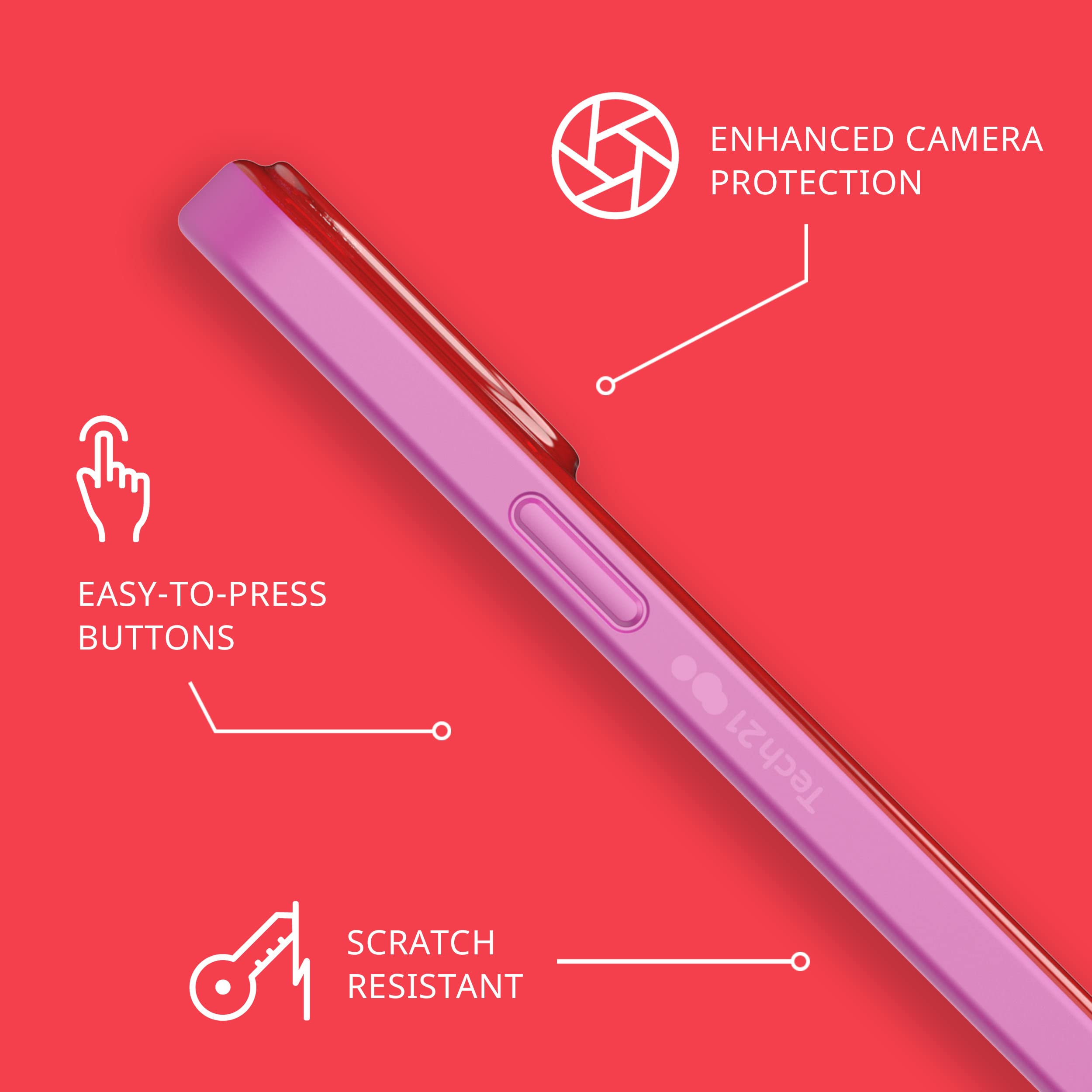 Tech21 Iphone 14 Pro Max Evo Tint Compatible With Magsafe - Shock-Absorbing & Scratch-Resistant Tinted Phone Case With 12Ft Mult