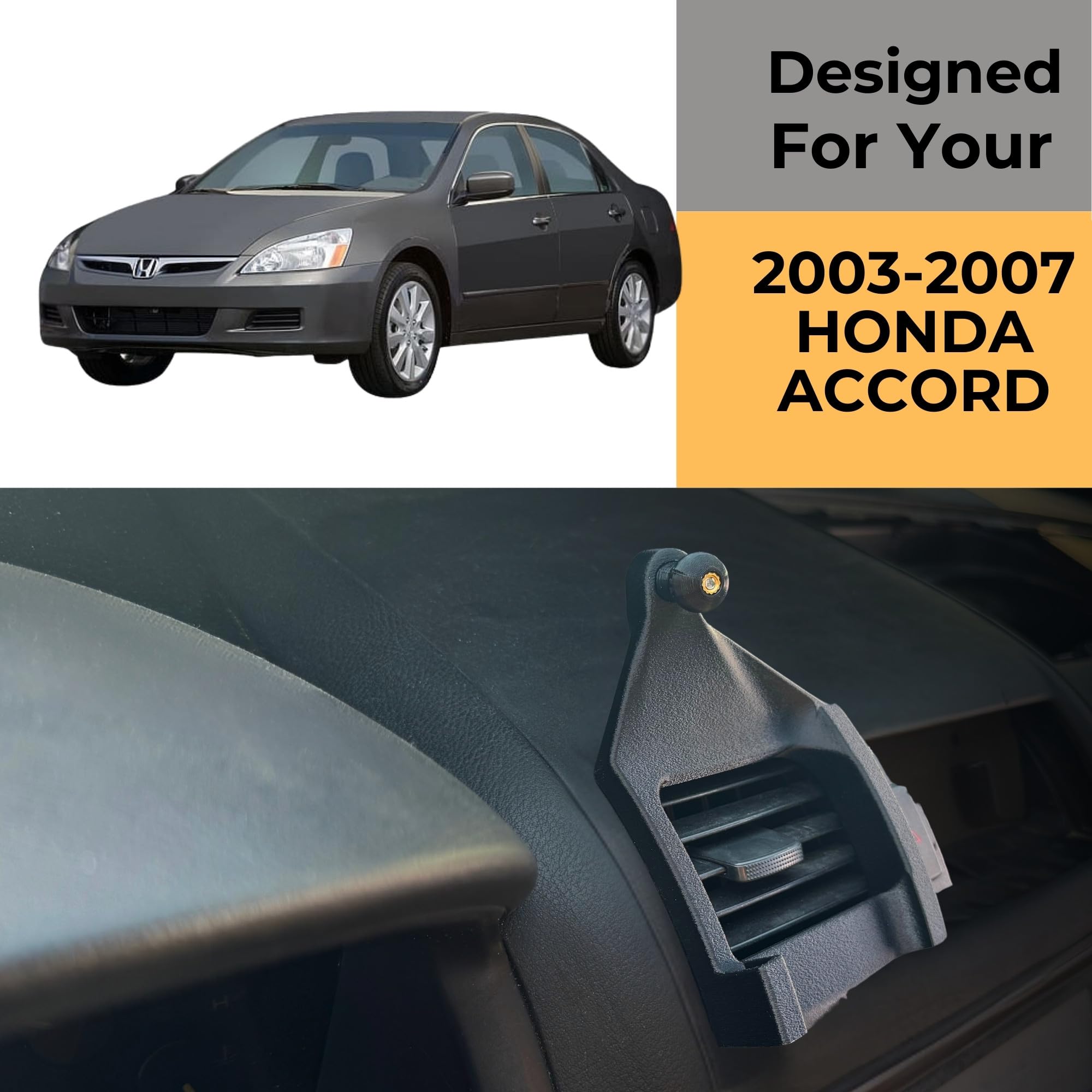 Customish Phone Holder For Honda Accord 2003-2007 (Cradle Mount)