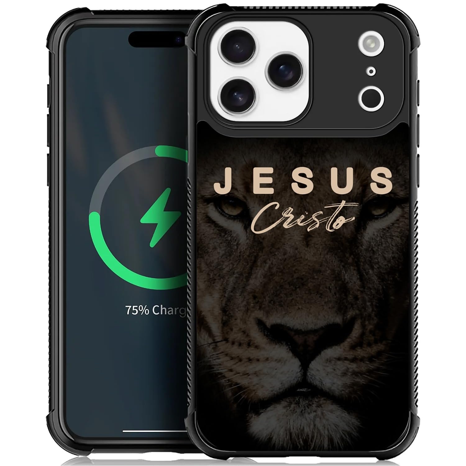 Deaorew for iPhone 17 Pro Max Case | Compatible with MagSafe | Classic Slim Cover Design | Jesus Lion
