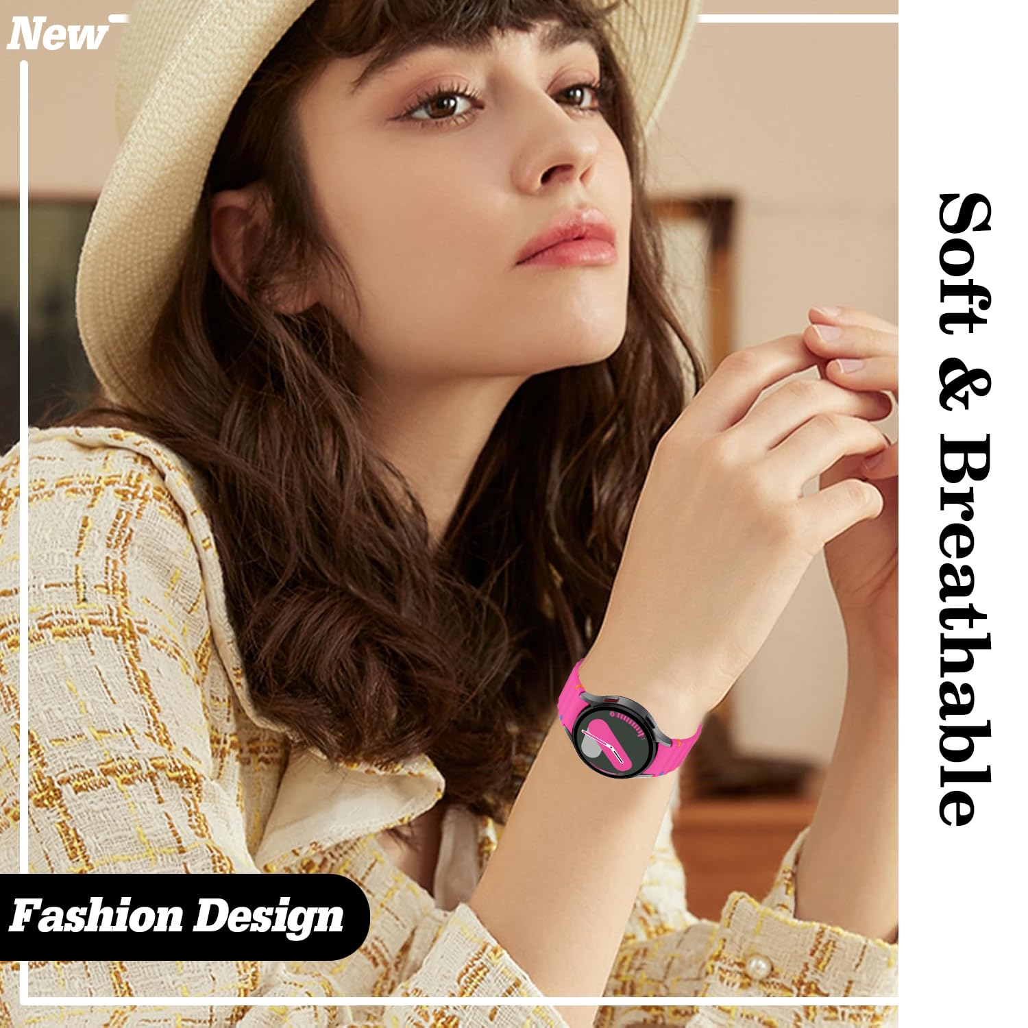 6-Pack Sport Band For Samsung Galaxy Watch 7 Band 40Mm 44Mm