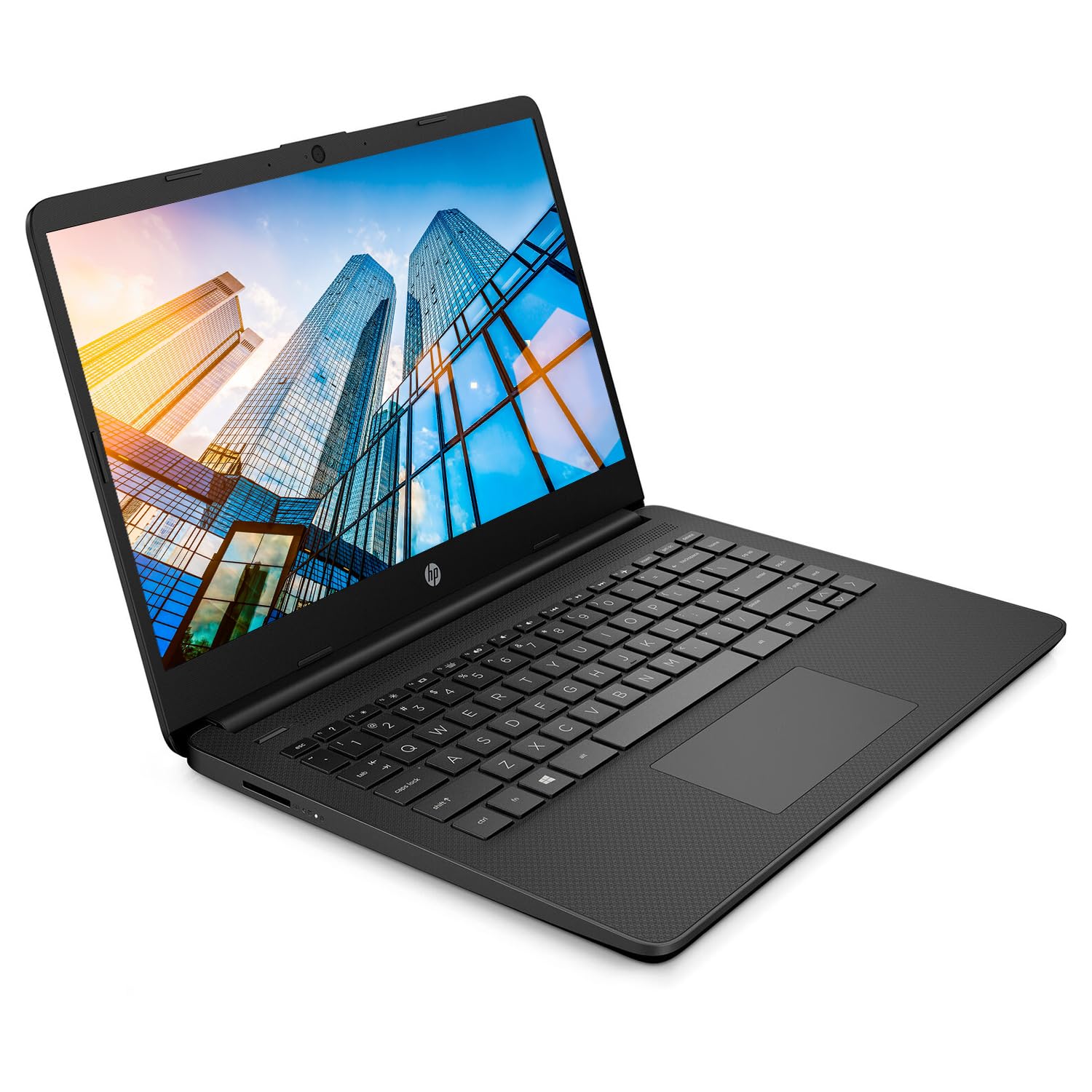 Hp Essential Laptop, 14'' Hd Touchscreen, Amd Ryzen 3 5300U, 8Gb Ram, 512Gb Ssd, Webcam, Hdmi, Wi Fi 5, Windows 11 Home, Black