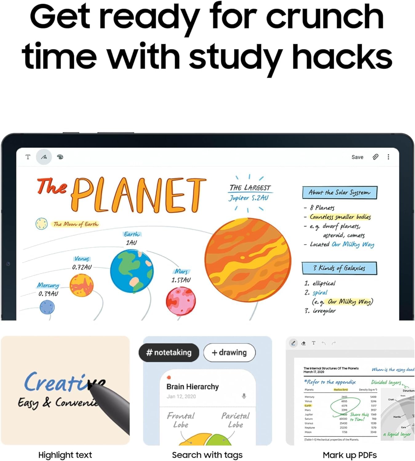 Samsung Galaxy Tab S6 Lite 10.4 64Gb (2024 Model - International Version) Wifi Android Tablet With S Pen (Oxford Gray)