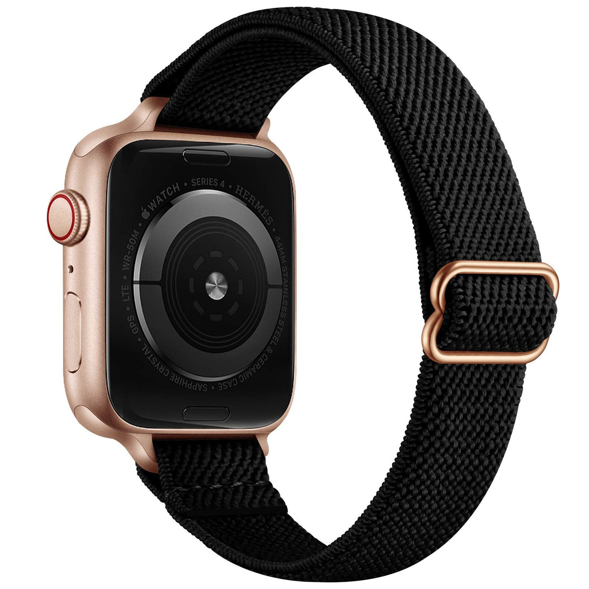 Sicciden Slim Stretchy Bands Compatible With Apple Watch Band 41Mm 40Mm 38Mm, Women Elastics Nylon Thin Band Strap For Iwatch Se