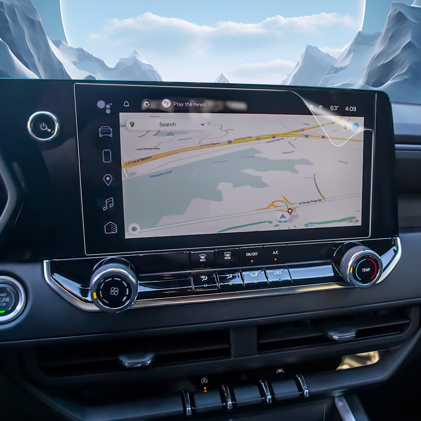 Yee Pin Screen Saver Chevy Colorado 2023 2024 2025 Chevy Colorado Screen Protector For 2023 Chevy Colorado Infotainment Screen Protector 11.3 Inch Screen Protector For Chevy Colorado Accessories