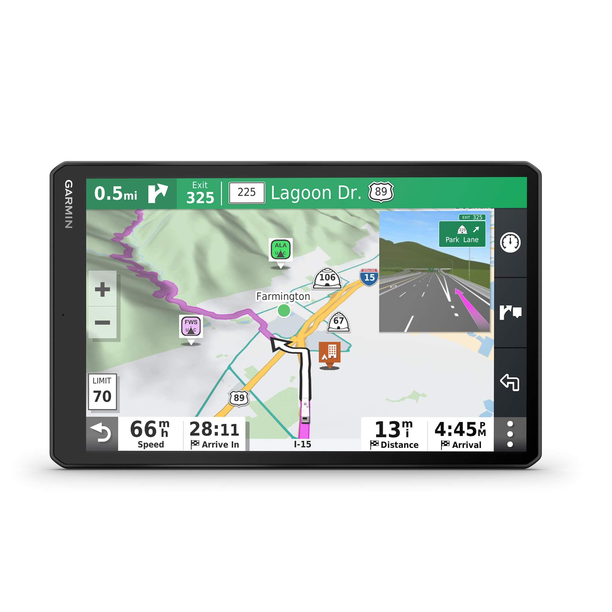 Garmin RV 1090, 10 RV Navigator, Edge-to-Edge Display, Custom Routing for Size and Weight of Your RV/Trailer