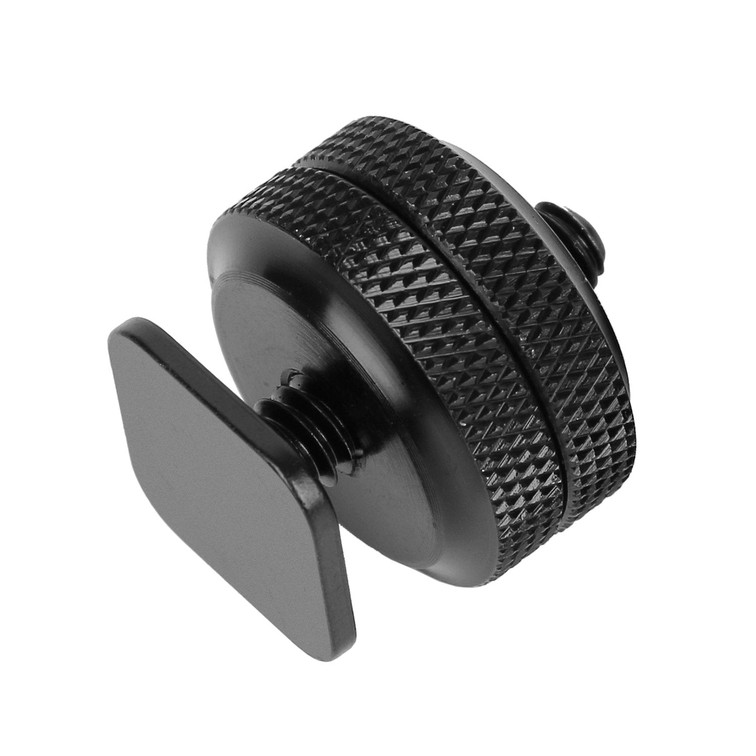 Chromlives Camera Hot Shoe Mount Hot Shoe Adapter Hot Shoe Connector W/ 1/4 Inches 20 Tripod Screw Flash Shoe Mount Monitor Brac