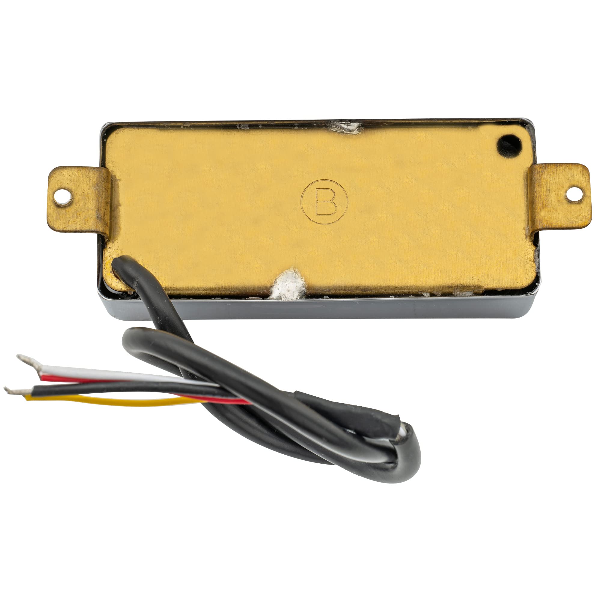 Wilkinson M Series Ceramic Mini Humbucker Electric Guitar Bridge Pickup For Les Paul/Fire Bird, Chrome