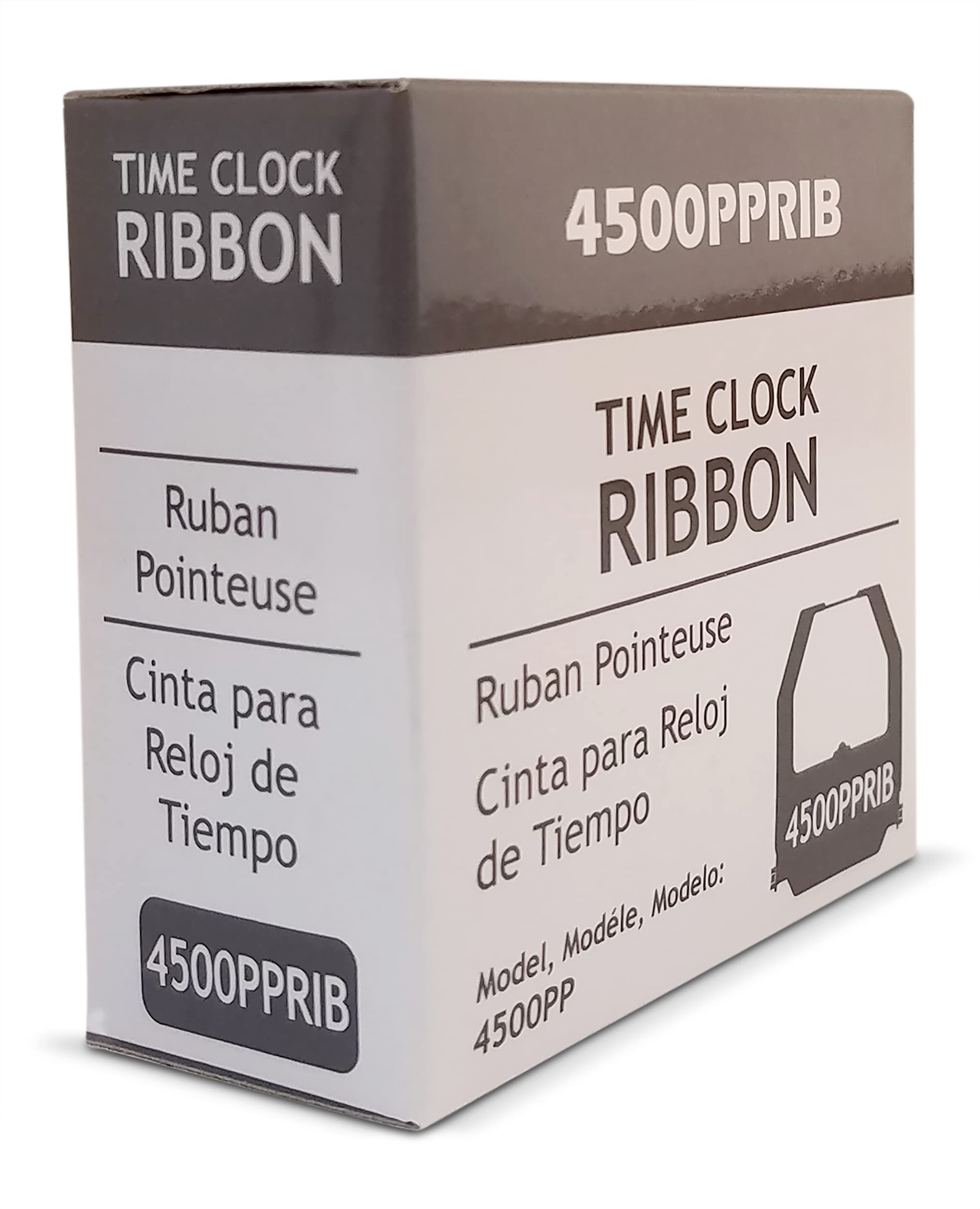 Nile Products, 4500Pprib, Genuine And Authentic Time Clock Replacement Ribbon For The Nile Products 4500Pp Calculating Time Cloc