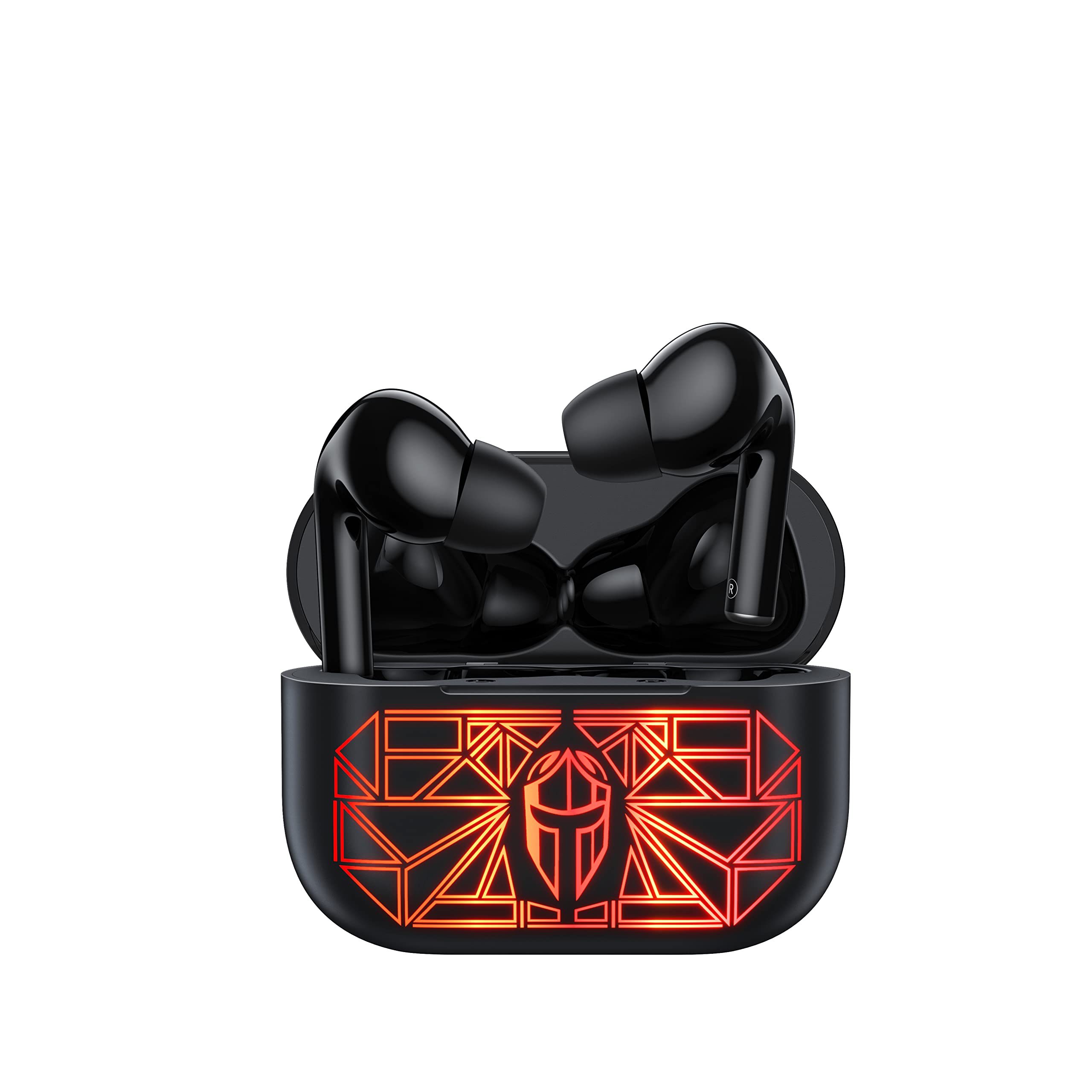 Neon Knight Nktws Low Latency Wireless Bluetooth(R) Gaming Earbuds 300 Hours Standby Waterproof Rated For True Wireless Gaming