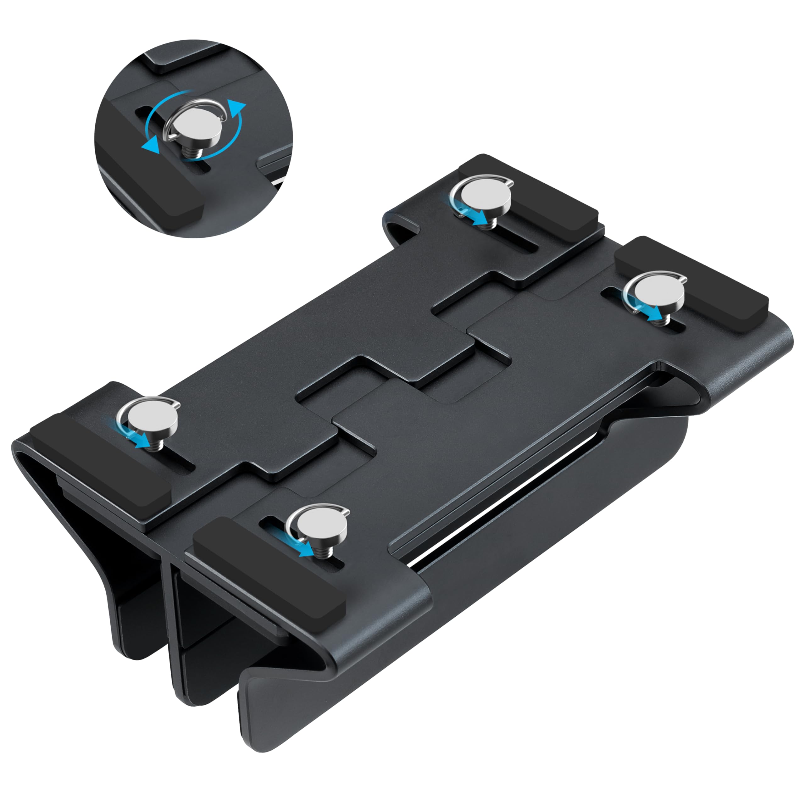 Psitek Aluminum Dual Vertical Laptop Stand Dock Holder, Supports 2 Devices, Adjustable Slot Width 12 36Mm, Space Saving Upright