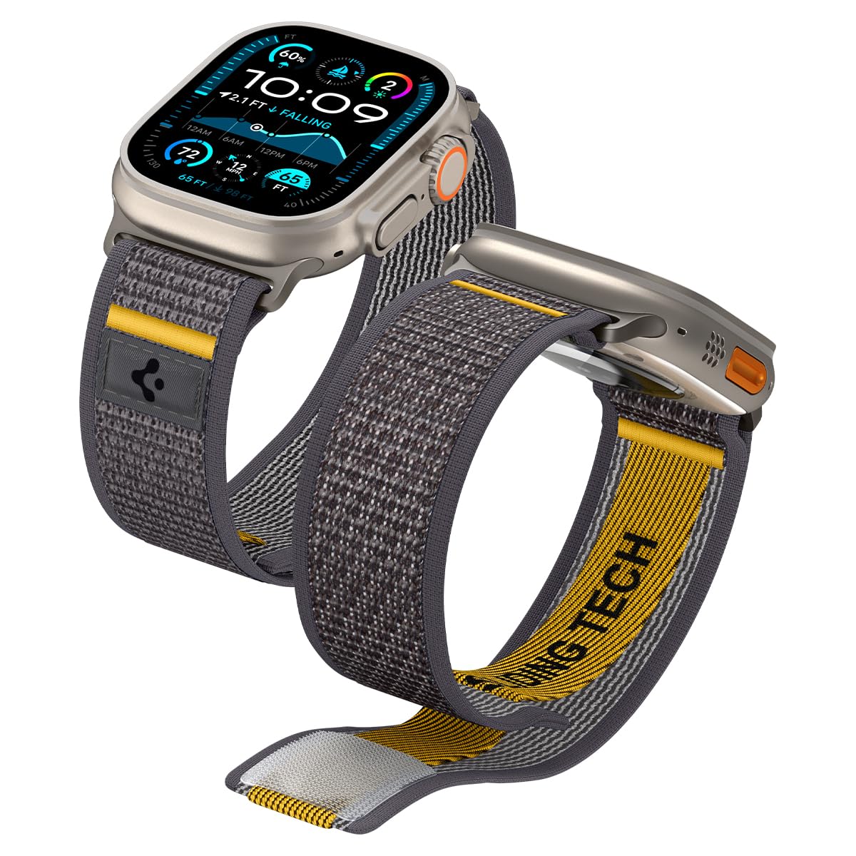 Spigen for Apple Watch Band, Athlex Air Compatible with Ultra 3/2/1 49mm, Series 11/10 46mm, 9/8/7 45mm, SE3/SE2/SE/6/5/4 44mm, 