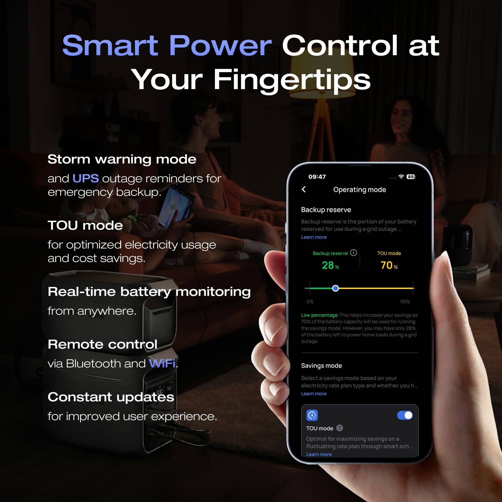 Ef Ecoflow Solar Generator Delta 3 Plus With 400W Solar Panel (2024 New), 1000W Solar Input, Lfp(Lifepo4) Battery, Portable Powe