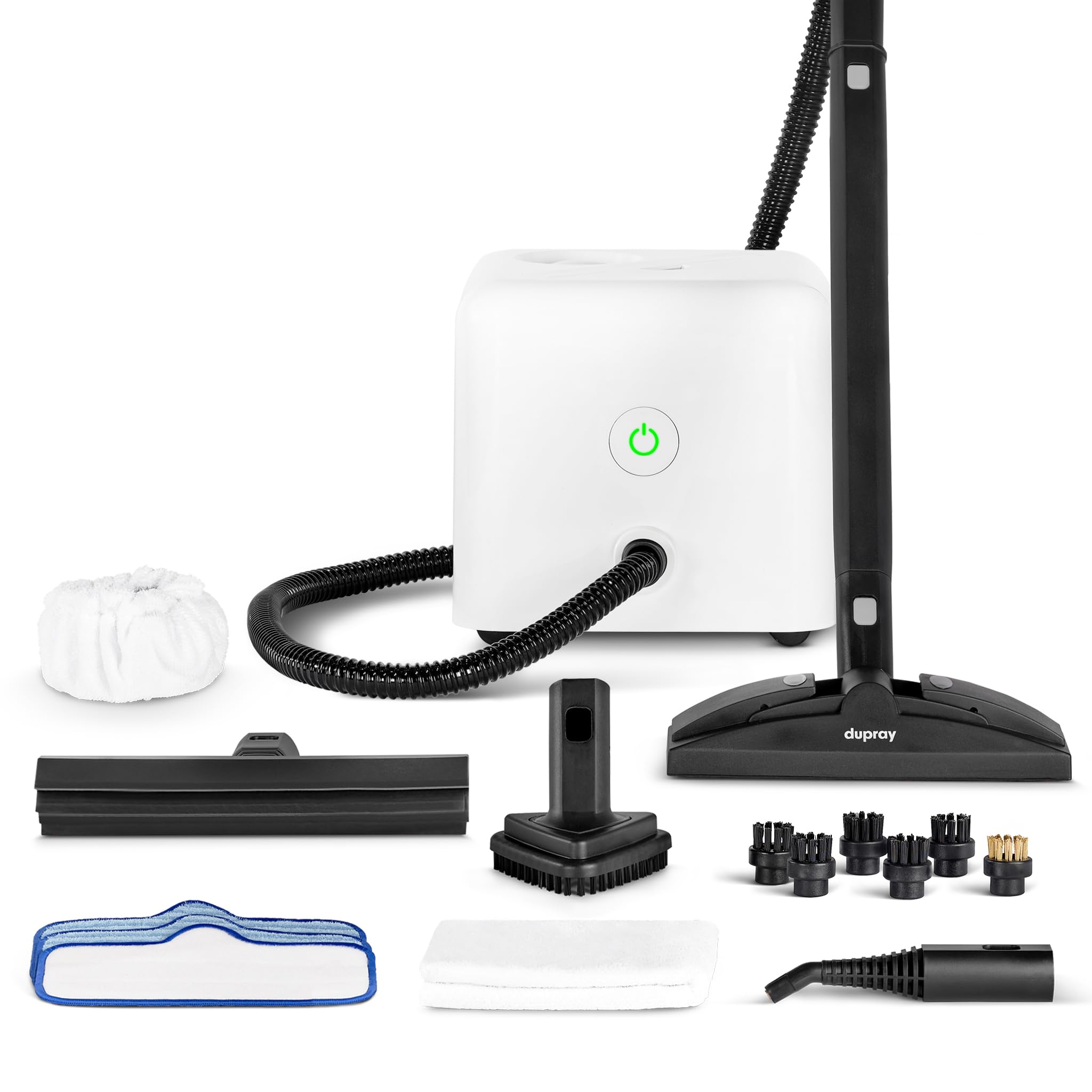 Dupray Neat Steam Cleaner with 18-Piece Kit - (Neat with the Awesome Bag) Powerful, chemical-free cleaning for floors, cars, til