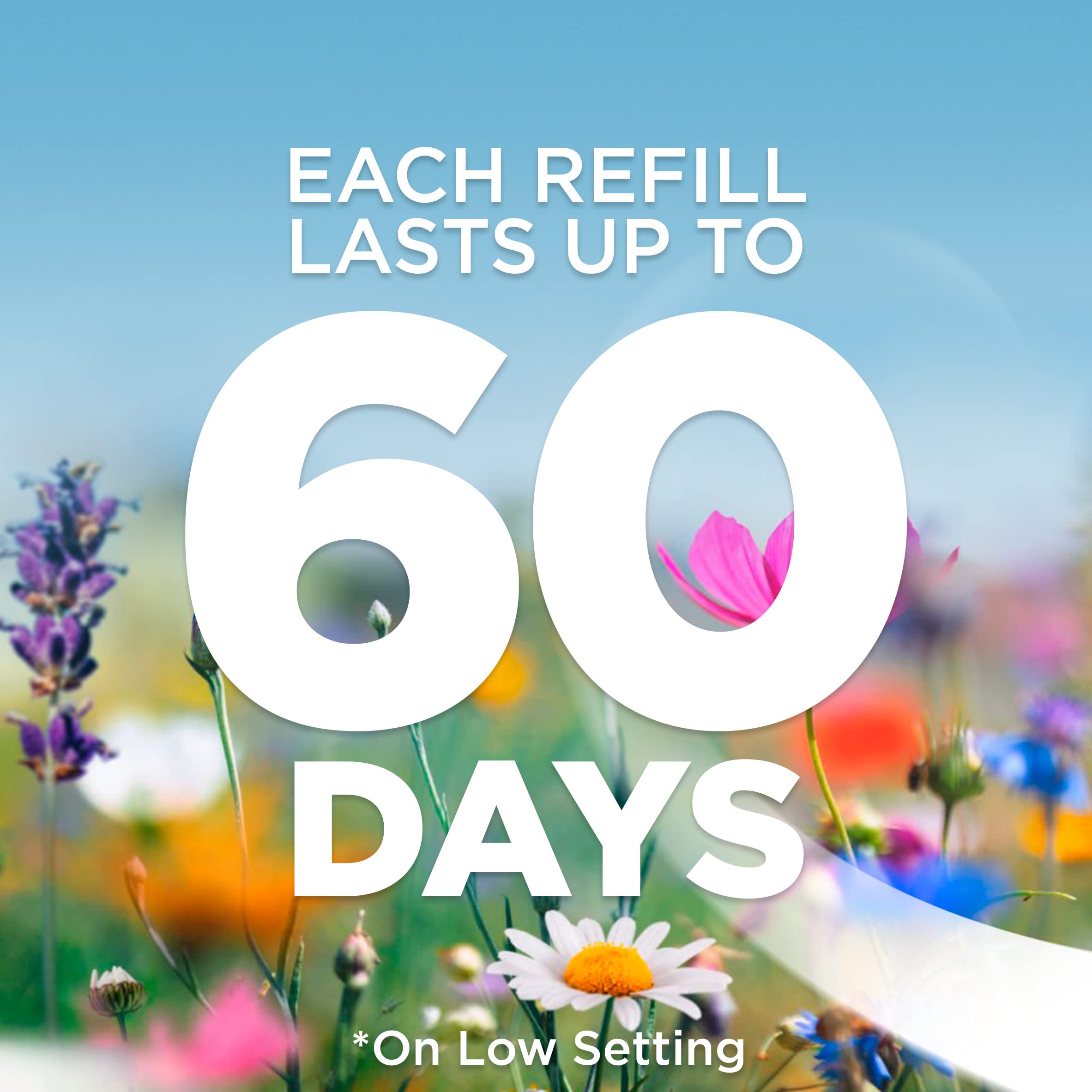 Air Wick Plug In Scented Oil Refill, 5 Ct, Fresh Watermelon & Berries, Air Freshener, Essential Oils, Spring Collection