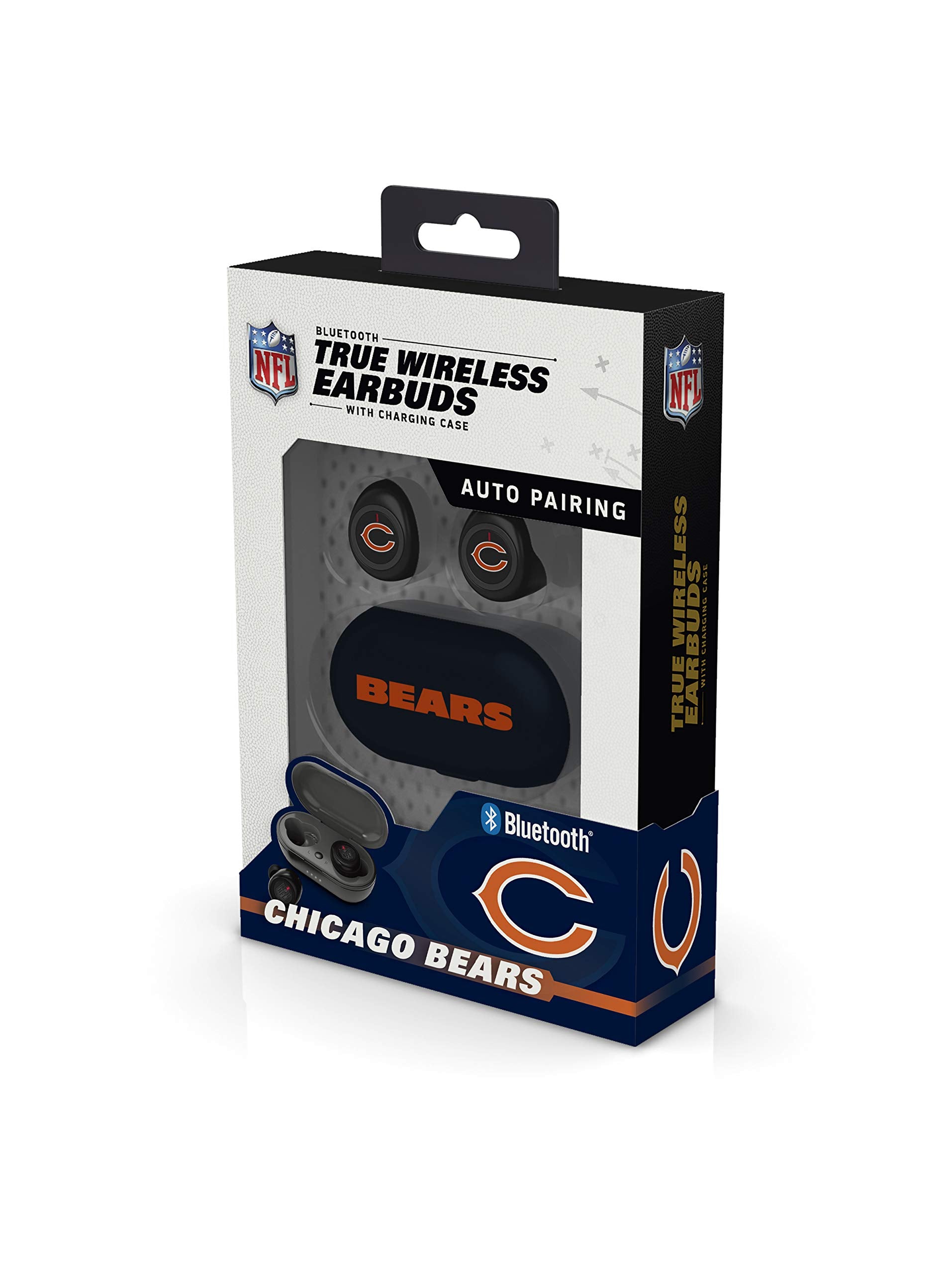 Soar Nfl True Wireless Earbuds, Chicago Bears
