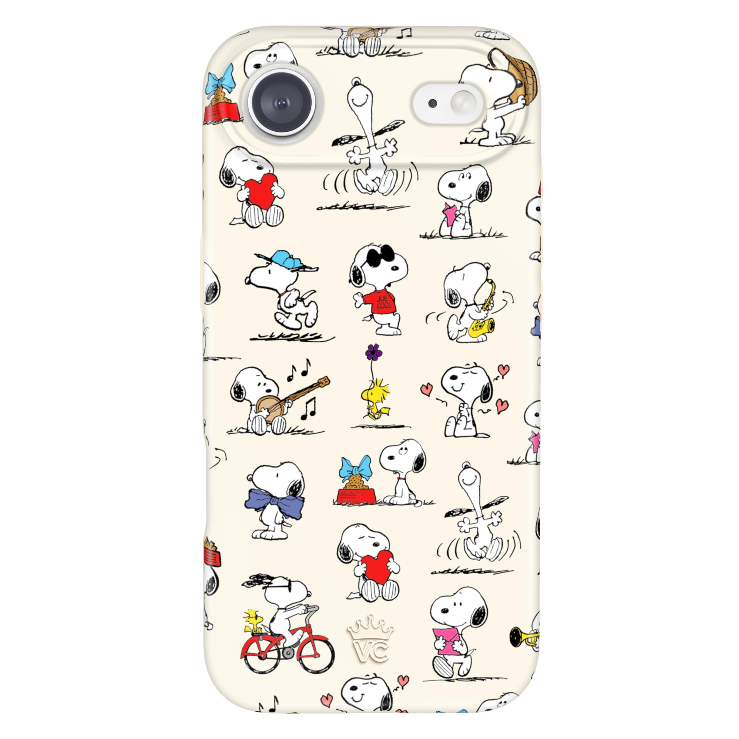 VELVET CAVIAR Case for iPhone 17 Air | Compatible with MagSafe | 10ft Drop Tested | Protective Designer Cases | Snoopy Moods