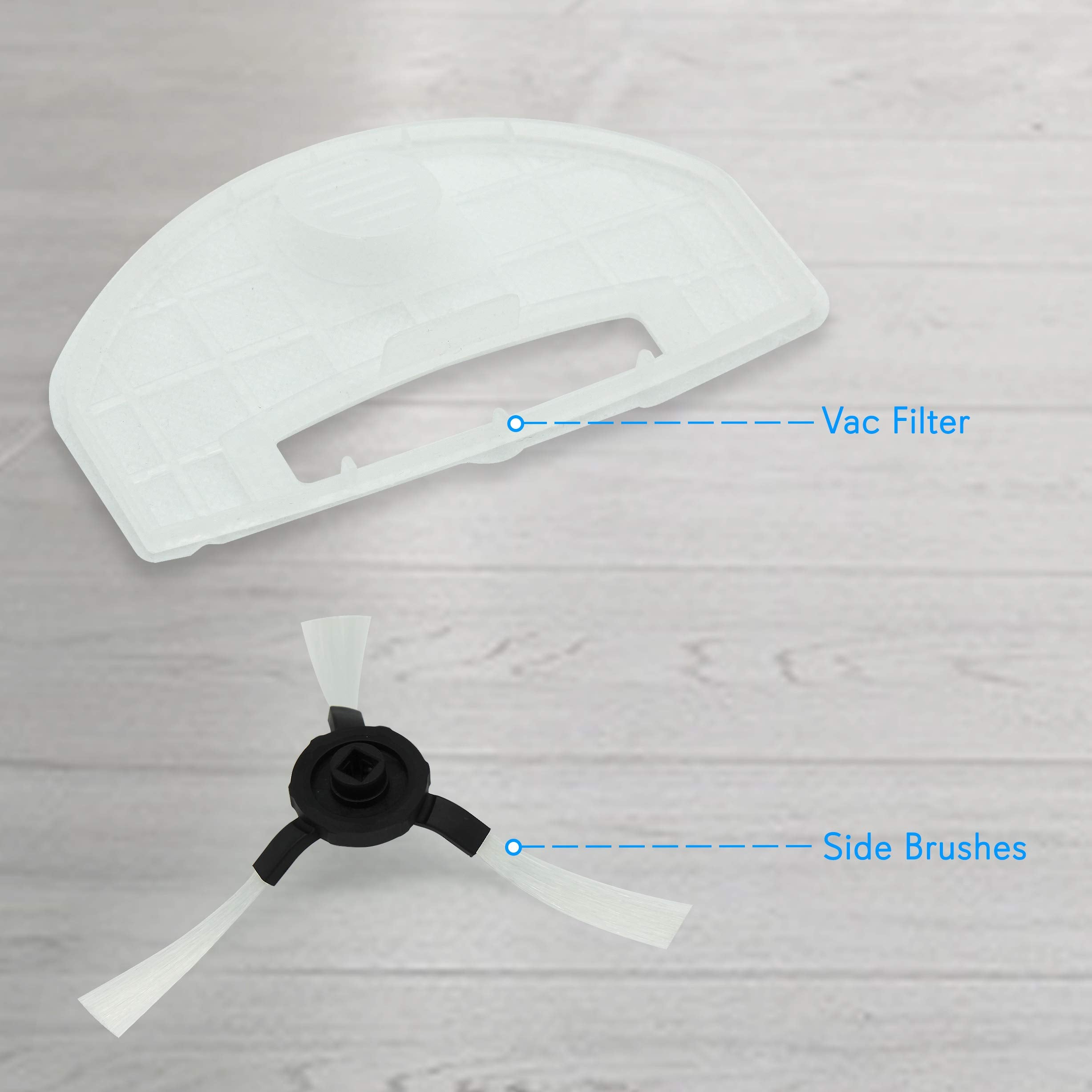 Pure Clean Replacement Accessory & Filter Kit (For Pyle Models: Pucrc95, Pucrc96B)