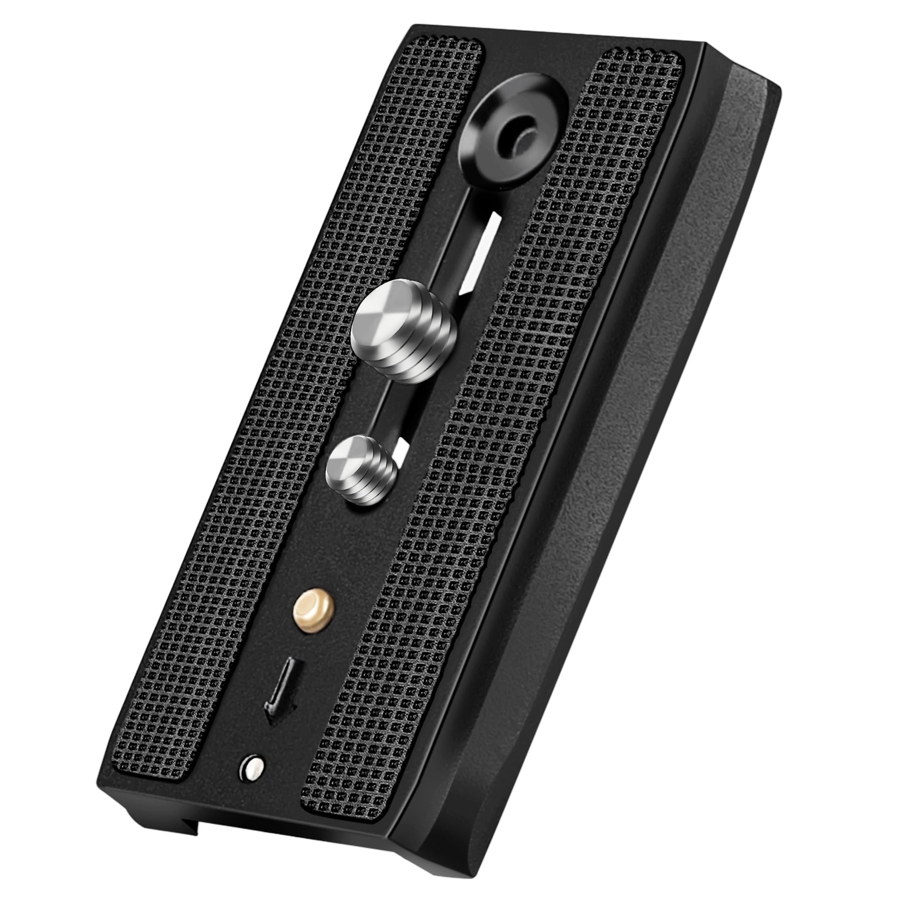 VICTIV Quick Release Plate for Fluid Head Camera Tripod, Universal QR Plate with 1/4 and 3/8 Screw