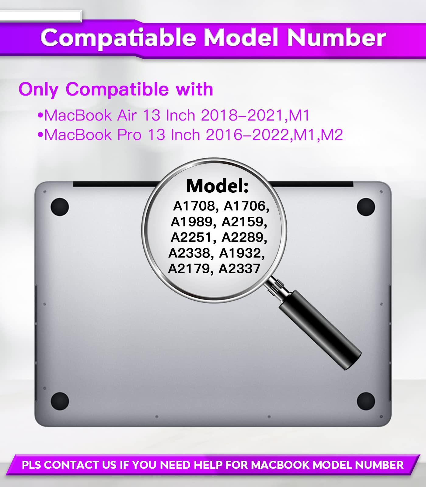 Pys Macbook Air 13 Inch Privacy Screen Compatible With Macbook Air 13.3'(Released In 2018 2021: A1932,A2179,A2337) Anti Glare,We