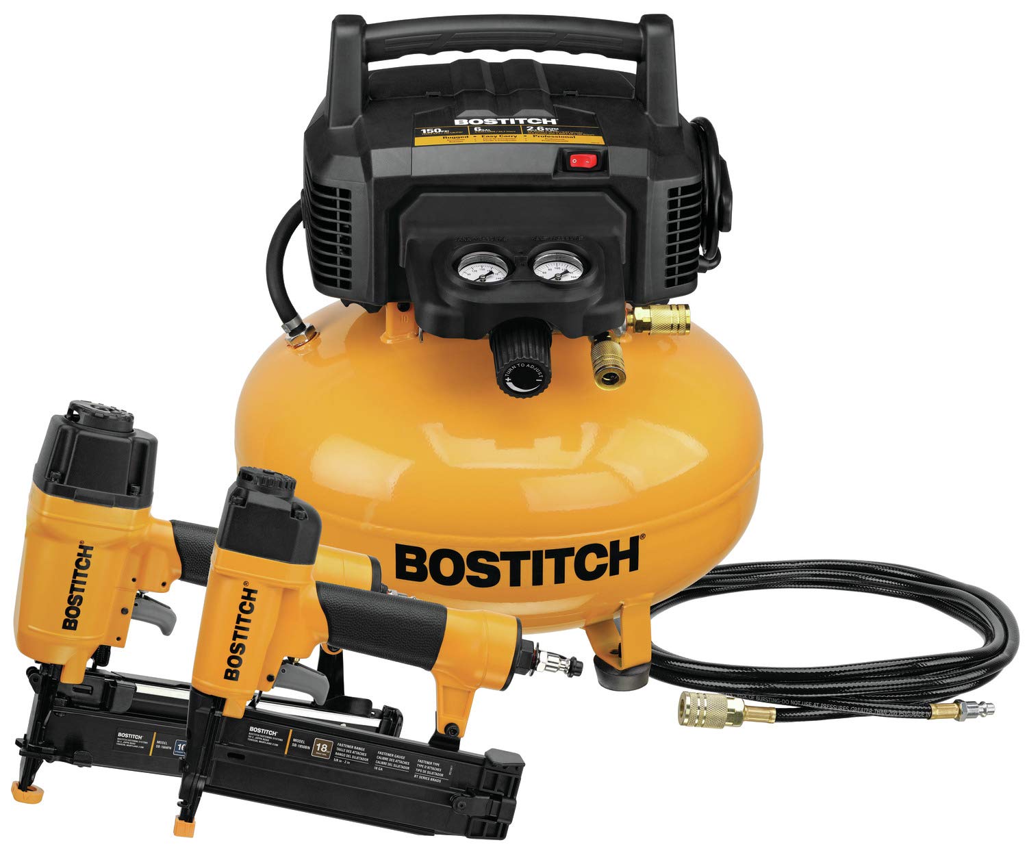 Bostitch Btfp2Kit 2 Tool And Compressor Combo Kit