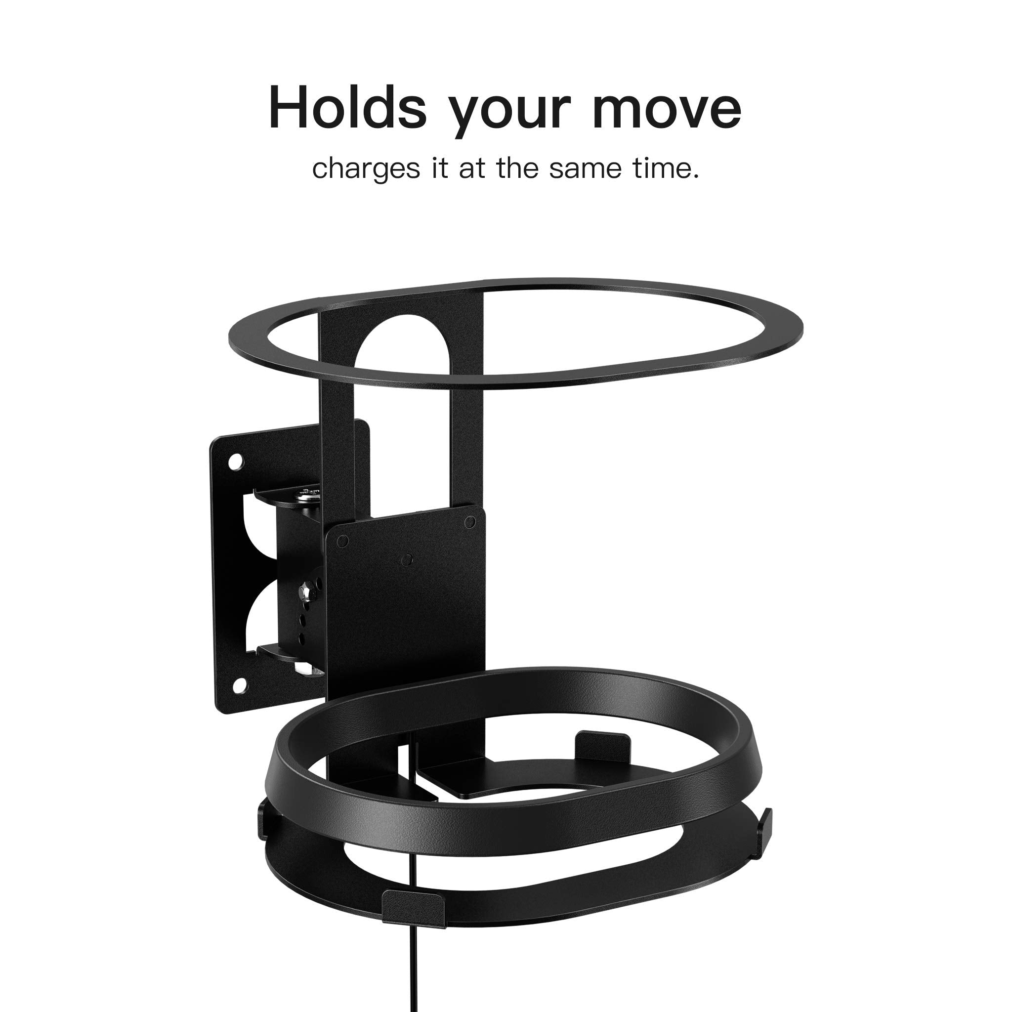 Tilt & Swivel Adjustable Speaker Mount For Sonos Move Wall Mount, Heavy Duty Mount Shelf For Sonos Move Mount Bracket