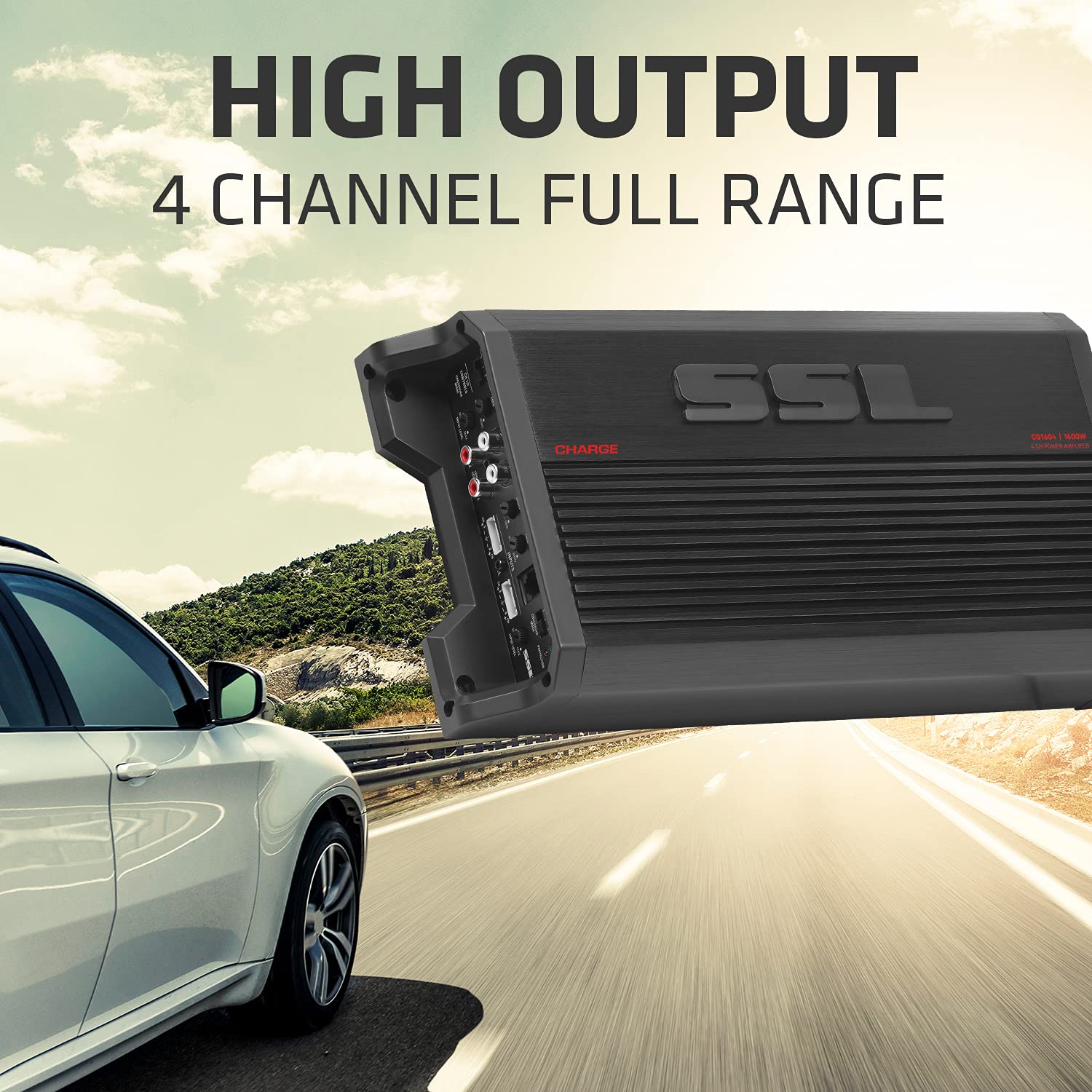 Soundstorm Charge Mini Amplifier 1600 Watt 4 Channel