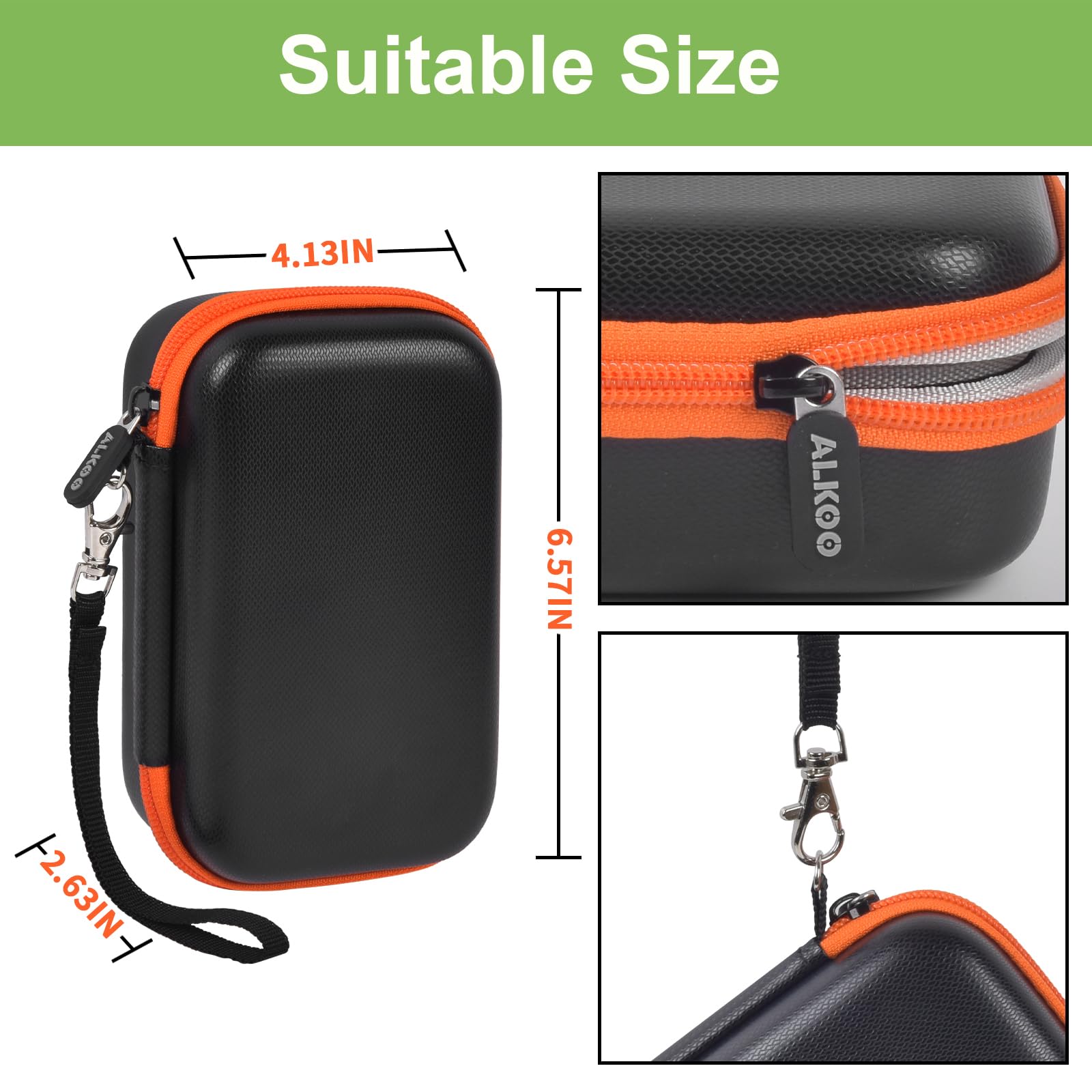 Case Compatible With Lacie Rugged Mini 1Tb/ 2Tb/ 4Tb/ 5Tb External Hard Drive Portable Hdd, Storage Holder For Hard Drives For M