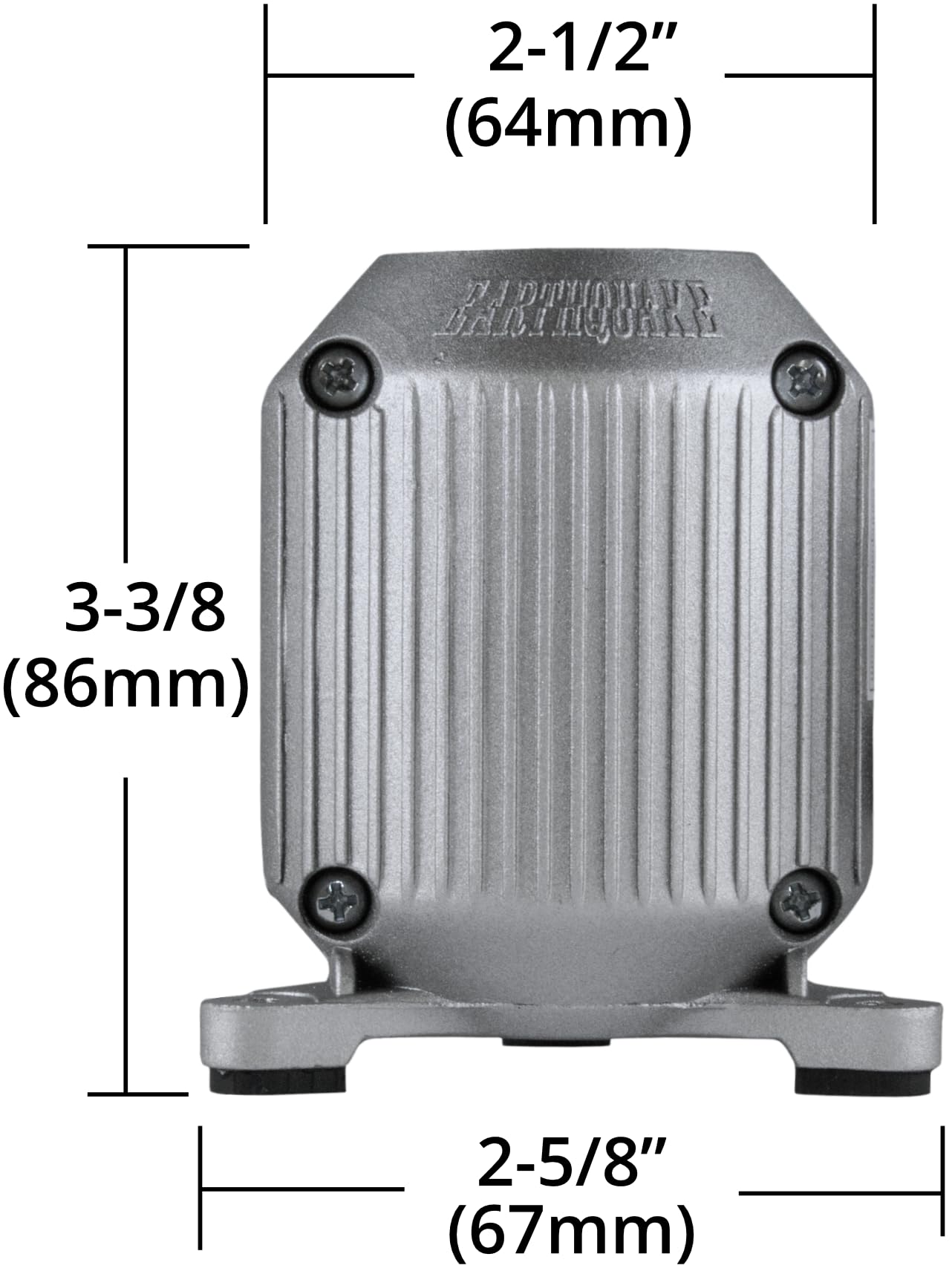 Earthquake Sound Mqb 1 Tactile Transducer Bass Shaker   500 Watts Max, 8 Ohm Impedance   Generates Low Frequency Effects To Any