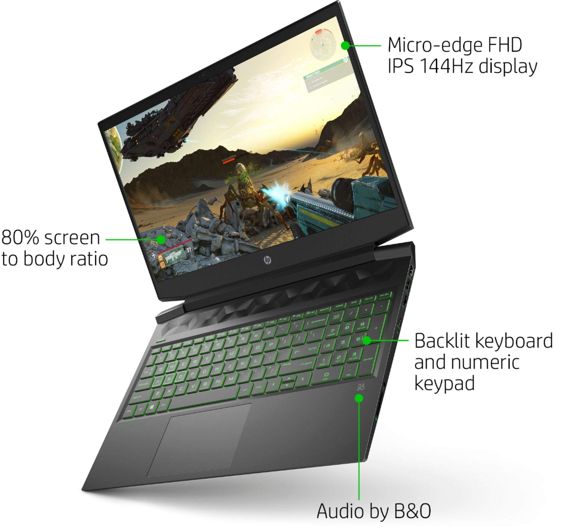 2020 Hp Pavilion 16.1 Fhd 144Hz Ips Gaming Laptop | 10Th Gen Intel Core I7-10750H | 32Gb Ram | 1Tb Ssd | Nvidia 1650Ti | Backlit