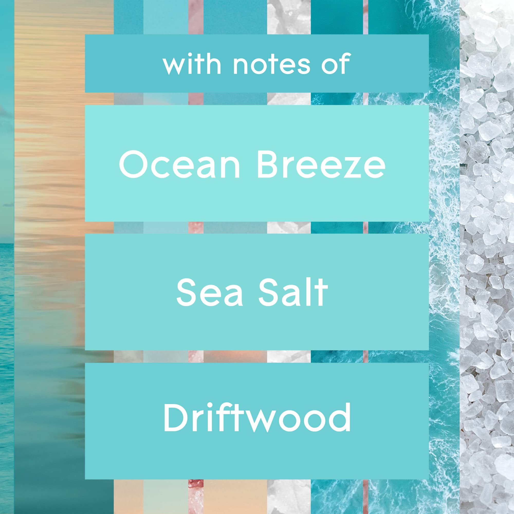 Glade Plugins Refills Air Freshener, Scented And Essential Oils For Home And Bathroom, Sky & Sea Salt, 1.34 Fl Oz, 2 Count