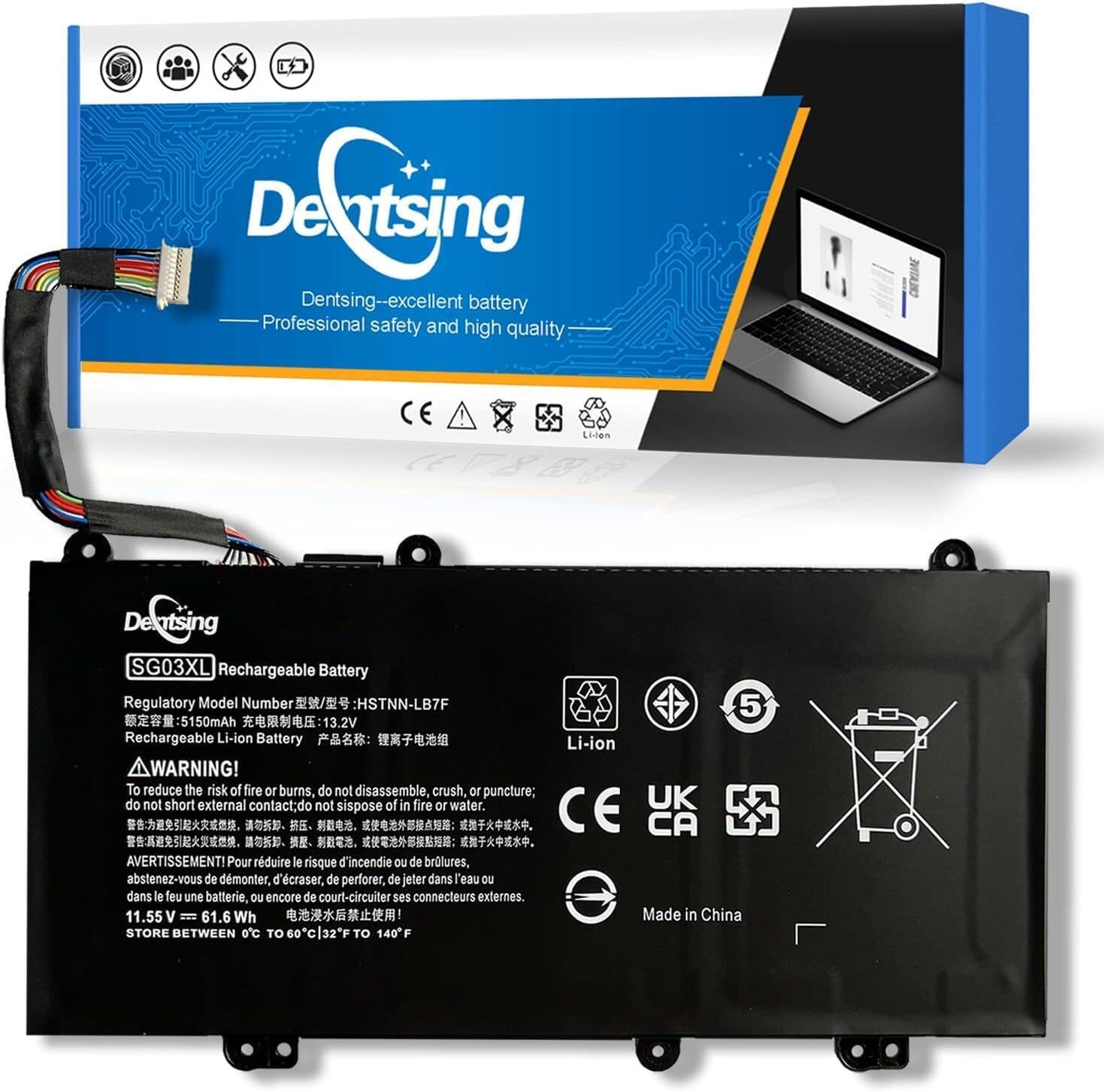 Dentsing Sg03Xl 849048 421 849314 850 Laptop Battery For Hp Envy M7 17T U100 Series M7 U109Dx M7 U009Dx 17 U011Nr W2K87Ua 17 U11