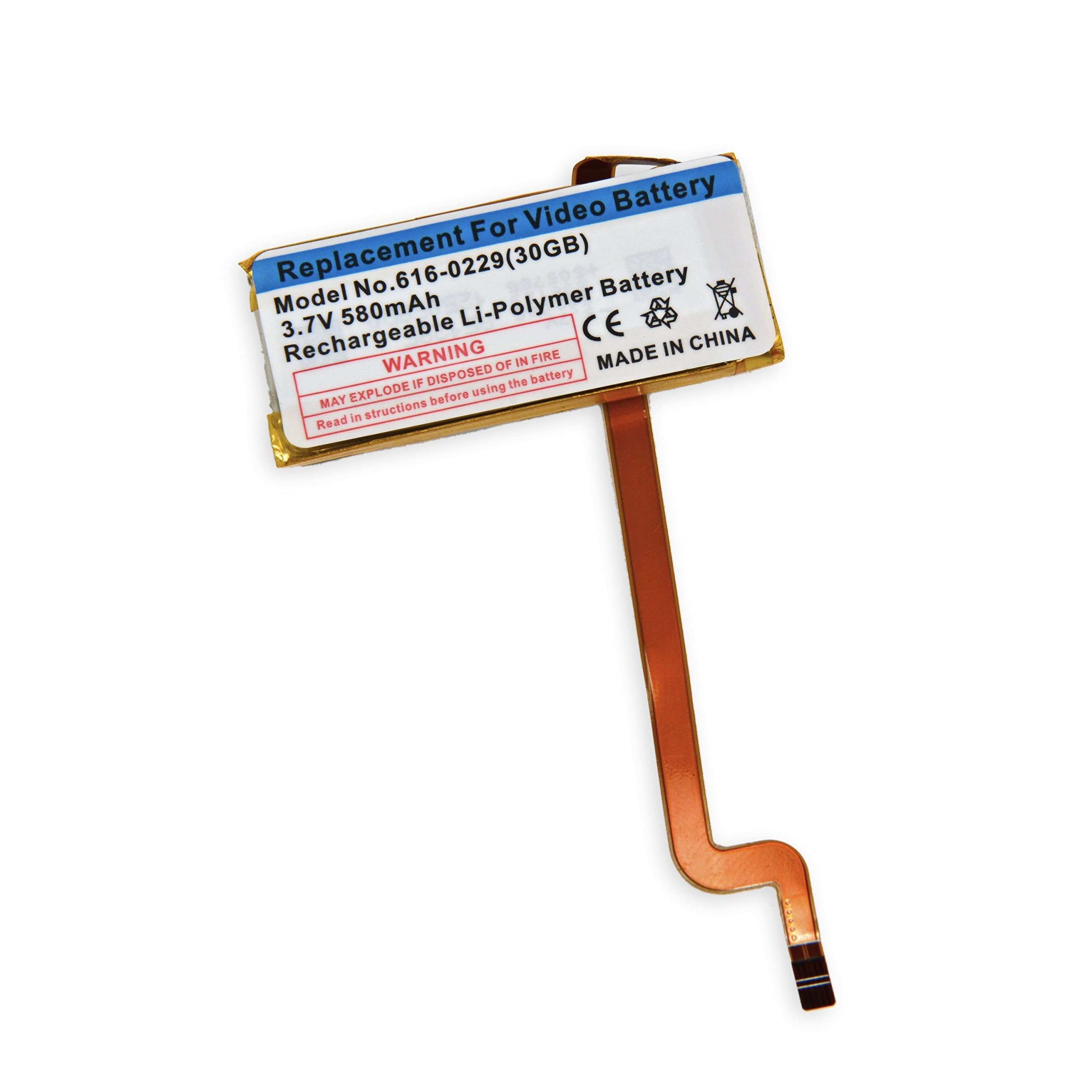 Ifixit Battery Compatible With Ipod Video 30 Gb   Repair Kit