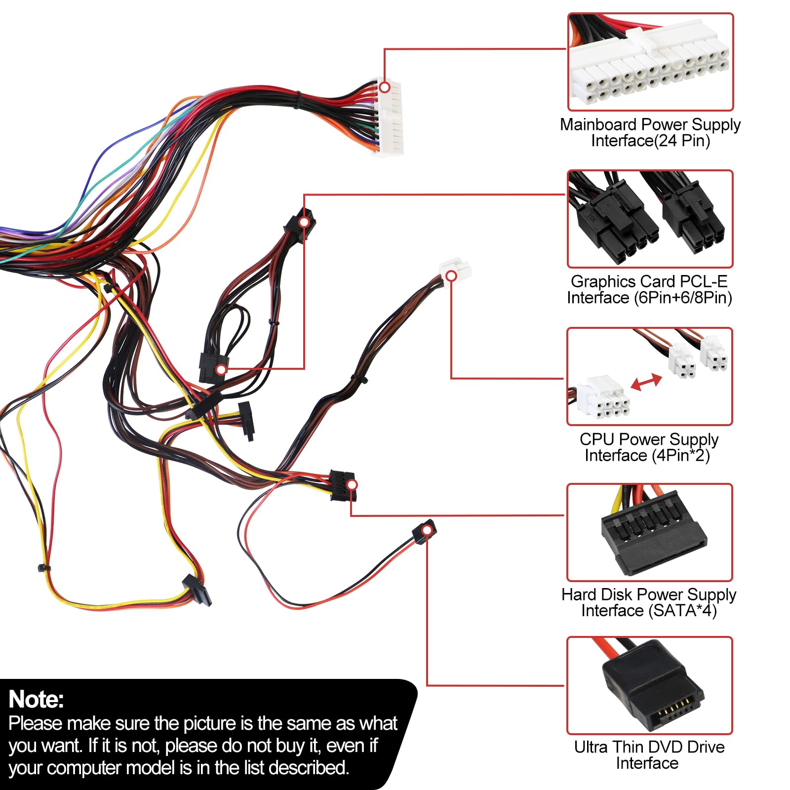 Lxun Upgrad Hu460Am 01 Wc1T4 D460Am 03 460W Power Supply Compatible With Dell Xps 8930 8920 8910 8900 8700 8300 Alien Ware Aurora R5 Replacs Dps 460Db 15 Ac460Am 01 Wy7Xx L350Am 00 Ac460Ad 00 Psu