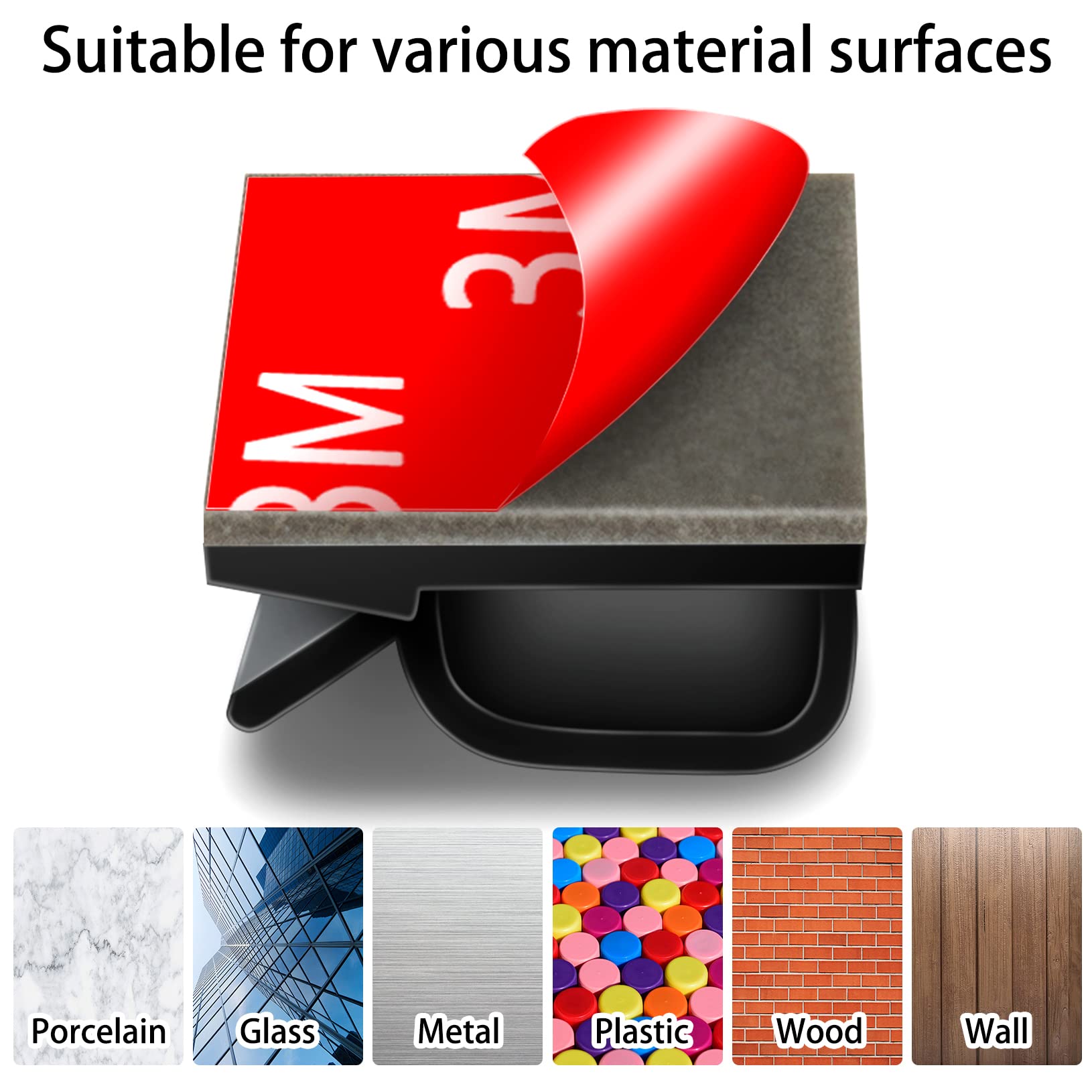 200 Pcs Cable Clips, Adhesive Cable Organizer Cord Holder Wire Clip Wire Management Self Adhesive Hooks Wire Holder For Office,