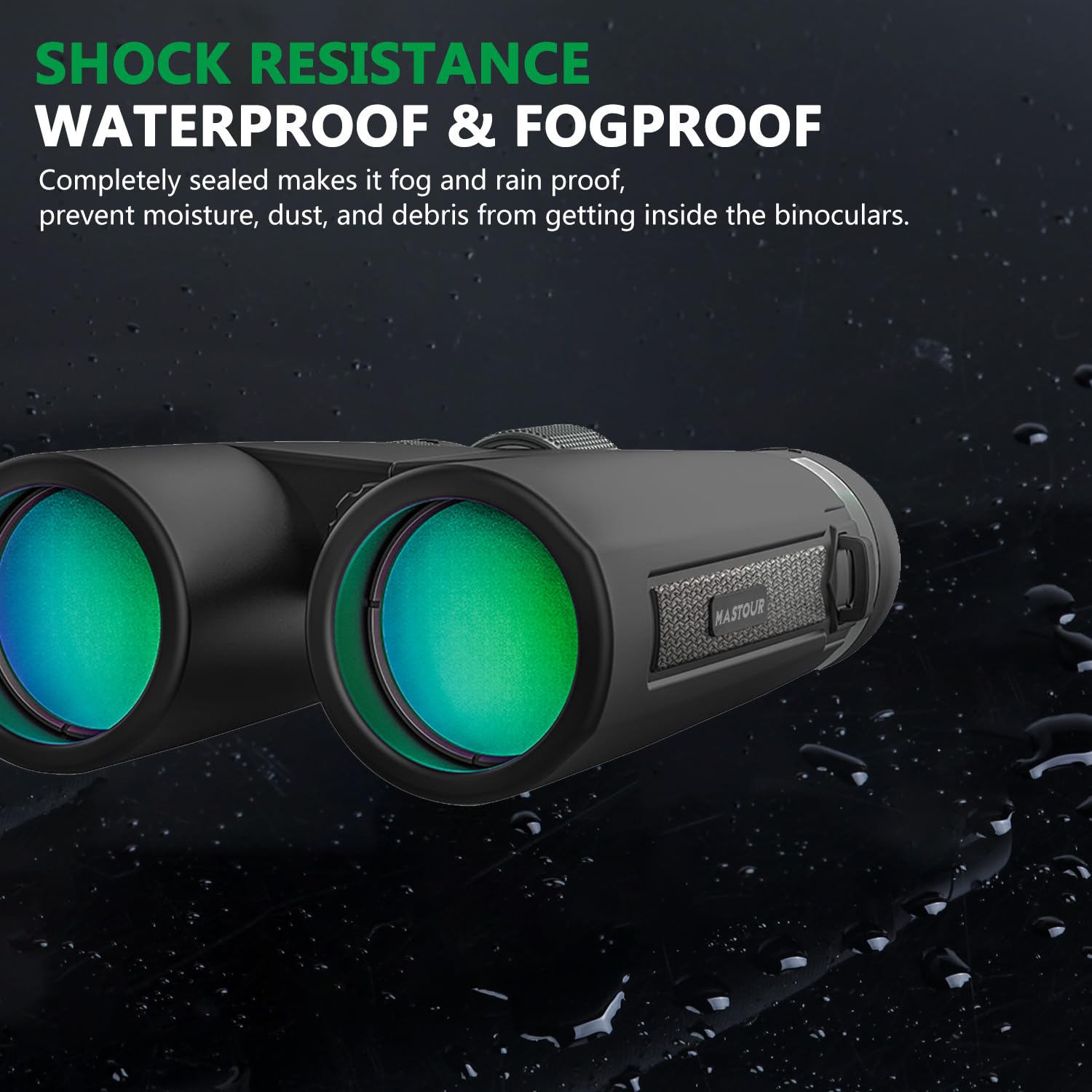 12X42 Binoculars For Adults And Kids High Powered Large Eyepiece Compact Binoculars For Bird Watching Waterproof Easy Focus Bino