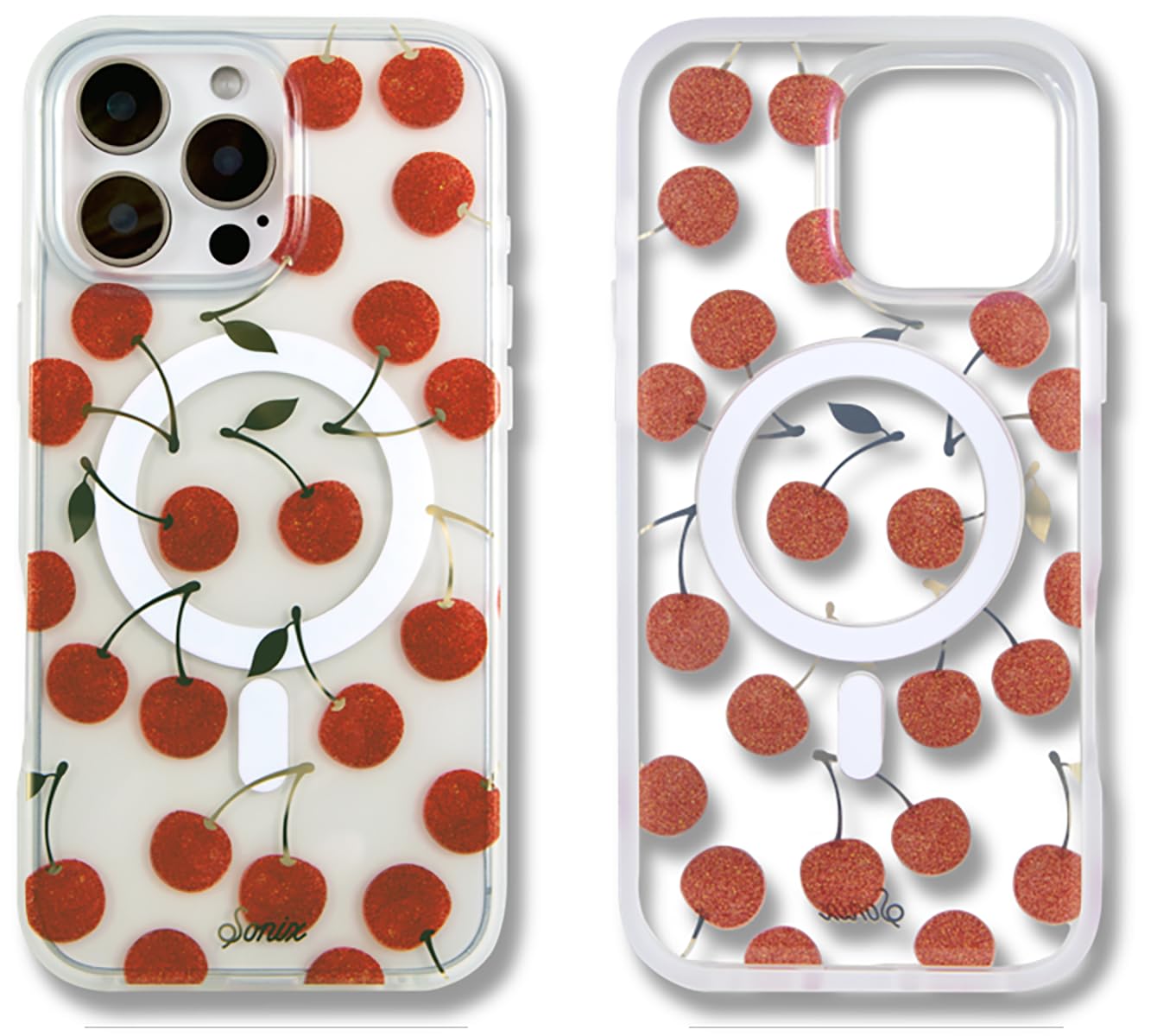 Sonix Case For Iphone 16 Pro Max | Compatible With Magsafe | 10Ft Drop Tested | Cherry On Top