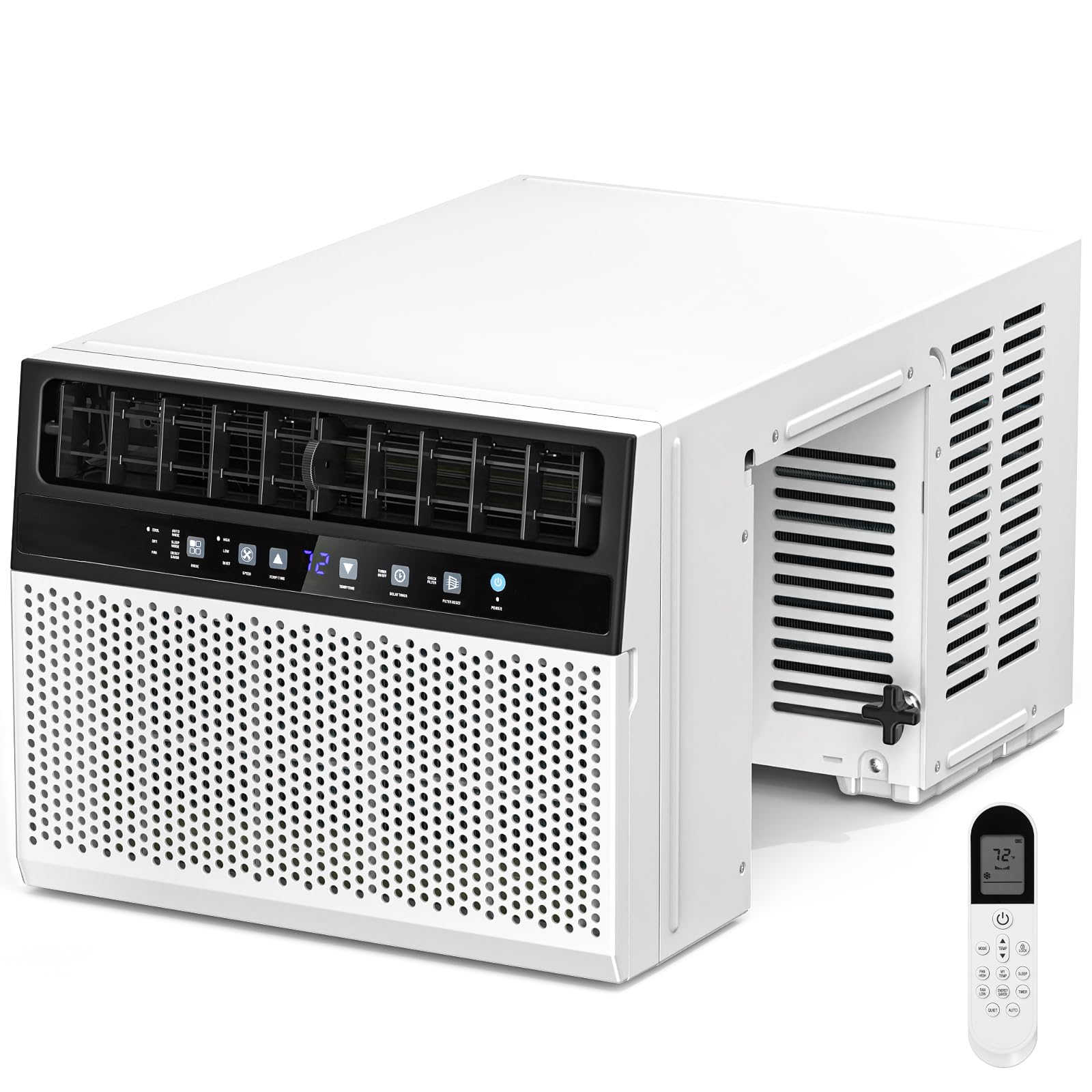 Antarctic Star 12,000 BTU Window Air Conditioners, U-Shaped Air Condtioner Unit Cools up to 550 Sq. Ft, 6 Modes 24H Timer Energy