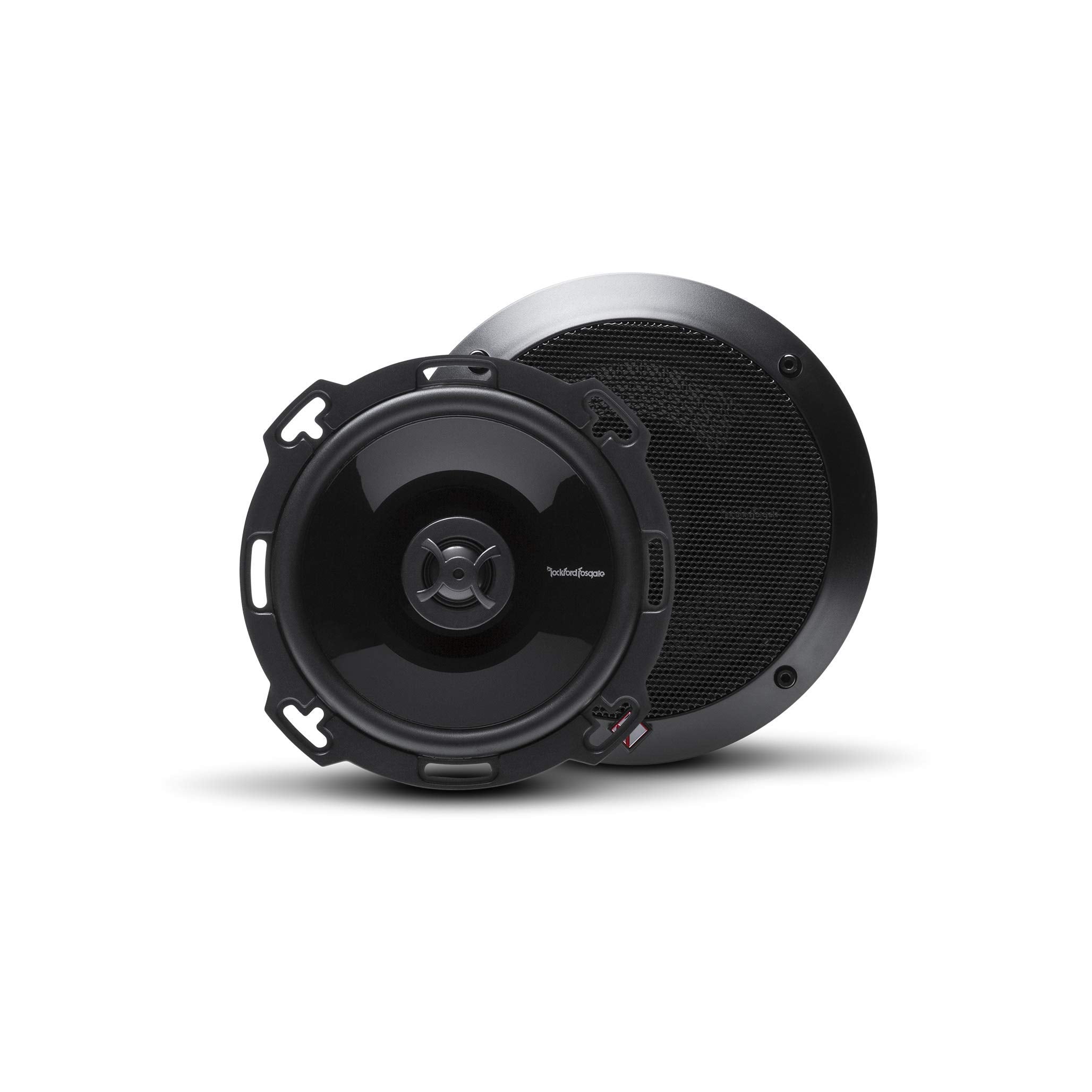 Rockford Fosgate P16 Punch 6.0' 2 Way Coaxial Full Range Speakers   Black (Pair)