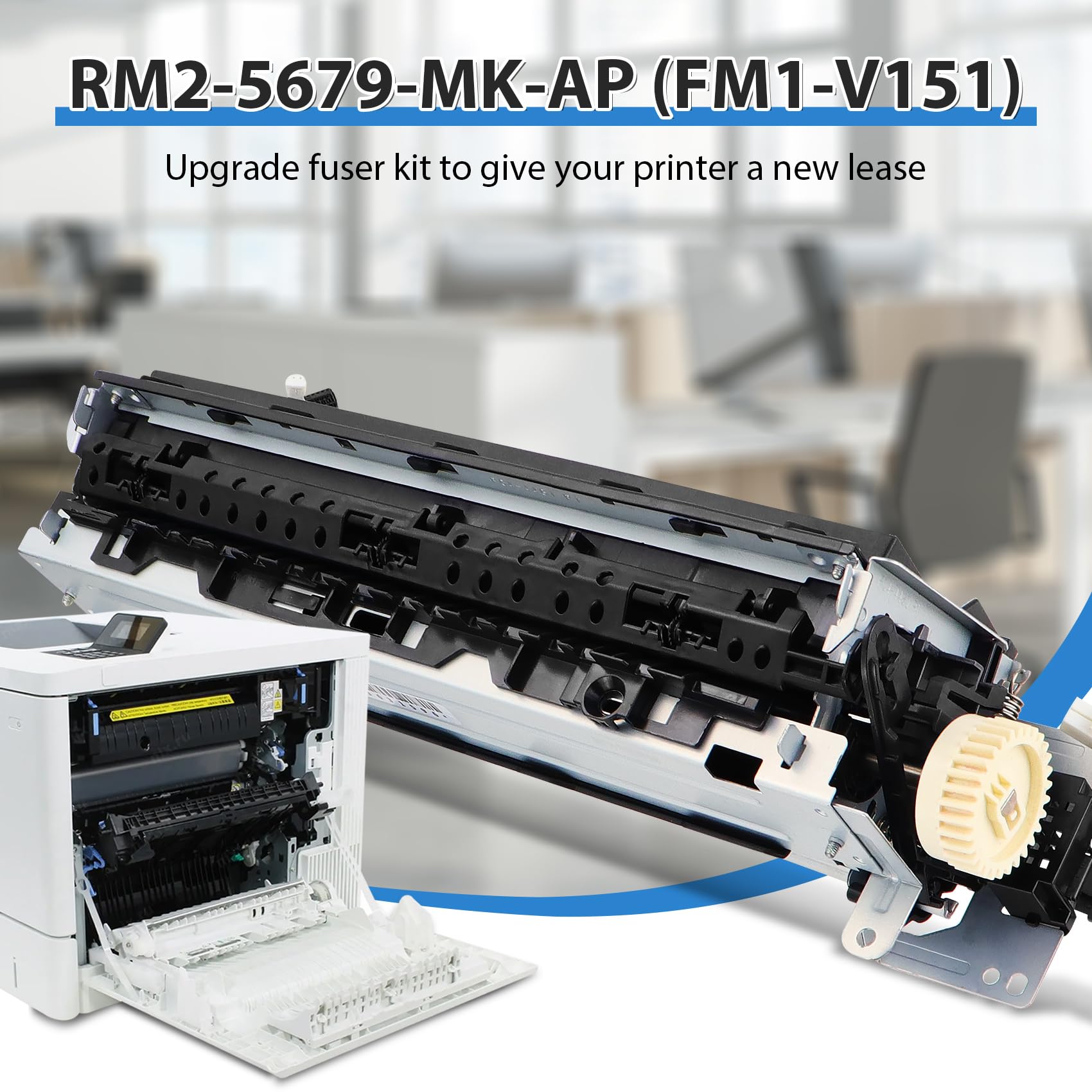 Rm2 5679 Mk Ap (Fm1 V151) Maint.Kit For Lj Pro M501, M506, M527 (110V) With Fuser, F2A68 67910 Transfer Roller, F2A68 67914 Mp Tray And 1 Pair Of F2A68 67913 Tray 2 Rollers