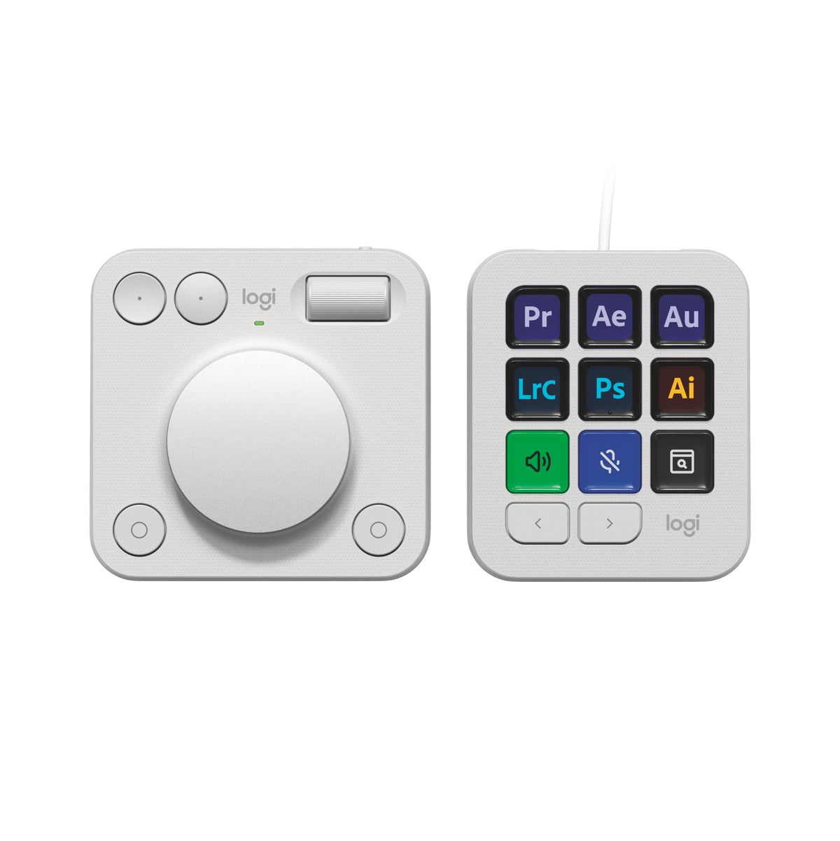 Logitech Mx Creative Console, 9 Customizable Lcd Keys, Stream Deck Accessories, Control Dial For Graphic Design, Adobe, Zoom, Sp