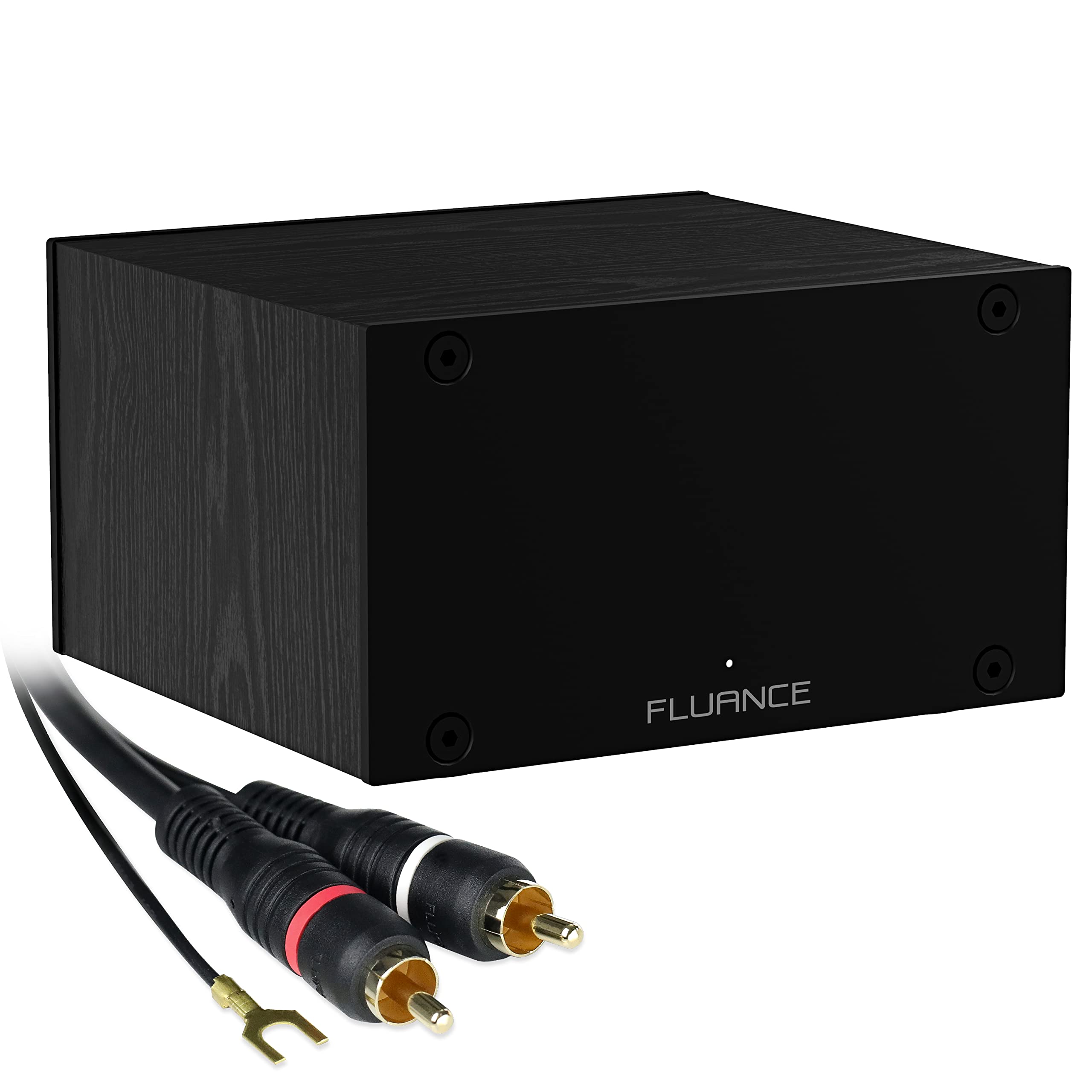 Fluance PA10 High Fidelity Phono Preamp (Preamplifier) with RIAA Equalization for MM Turntables/Vinyl Record Players with RCA Ca