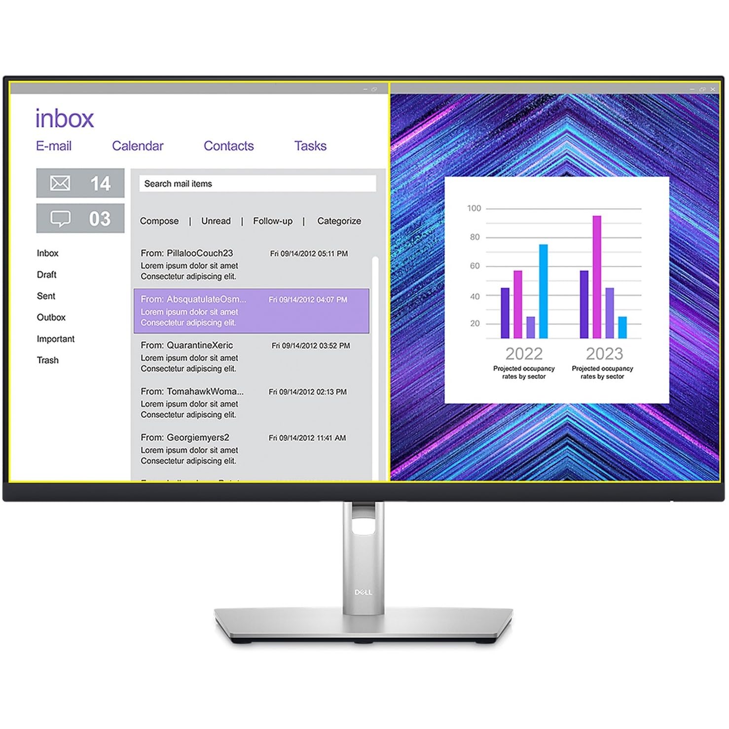 Dell P2723De 27 Qhd Wled Lcd Monitor - 16:9 - Black, Silver