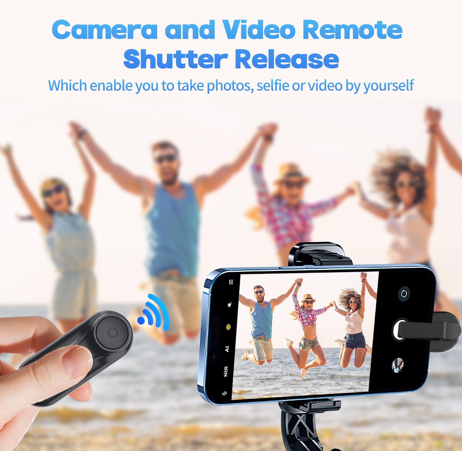 Jimzoo K3 Page Turner For Kindle Paperwhite Oasis Kobo E Book Ereaders, Remote Camera Shutter And Video, Remote Page Turner Clic