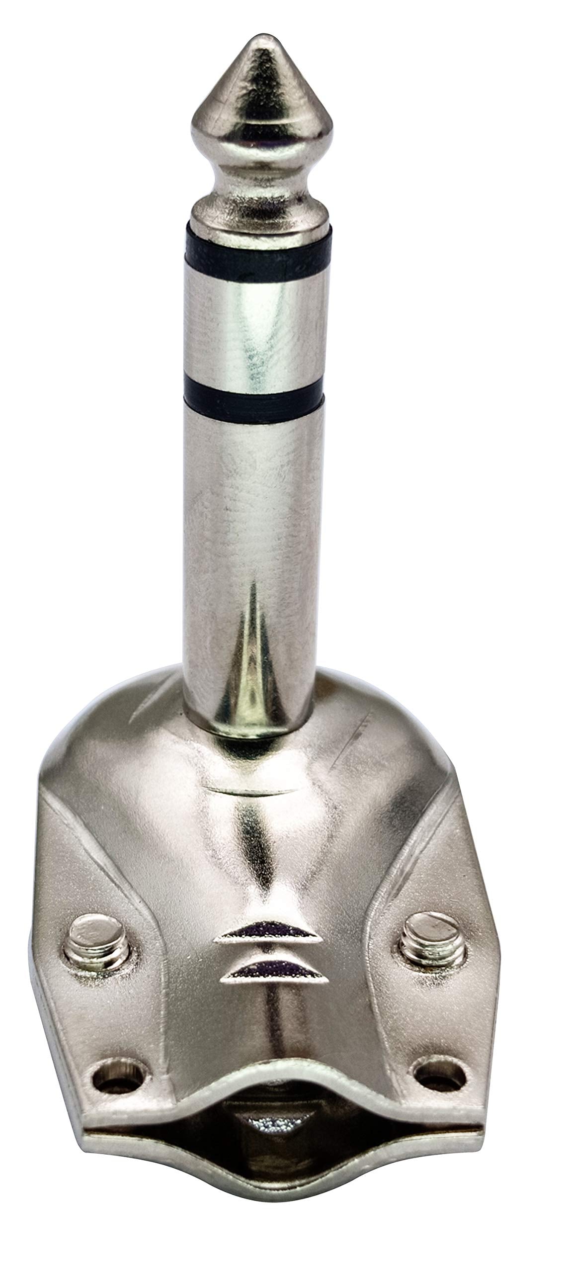 Aaotokk Right Angle 6.35Mm Adapter Golden Plated 90 Degree 3 Pole 6.35Mm 1/4 Inch Stereo Trs Male Flat Pancake Style Plugs Conne