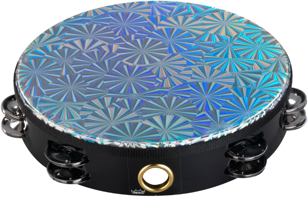 Remo Tambourin Pinwheel Prizmatic 10', 8 Pair Jingles Ta 4210 43 (833480)