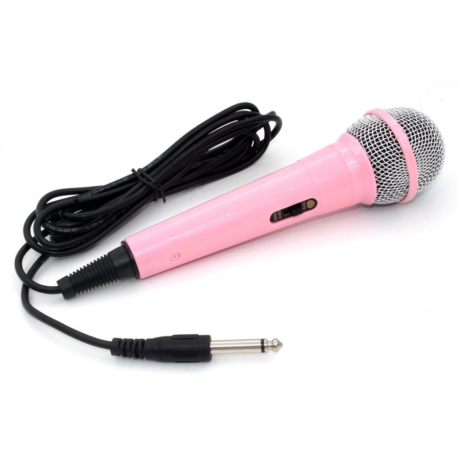 Zramo Pink Color Microphone For Kids Karaoke Dynamic Microphone For Kids Sing Machine Works With The Costco Frozen Machine