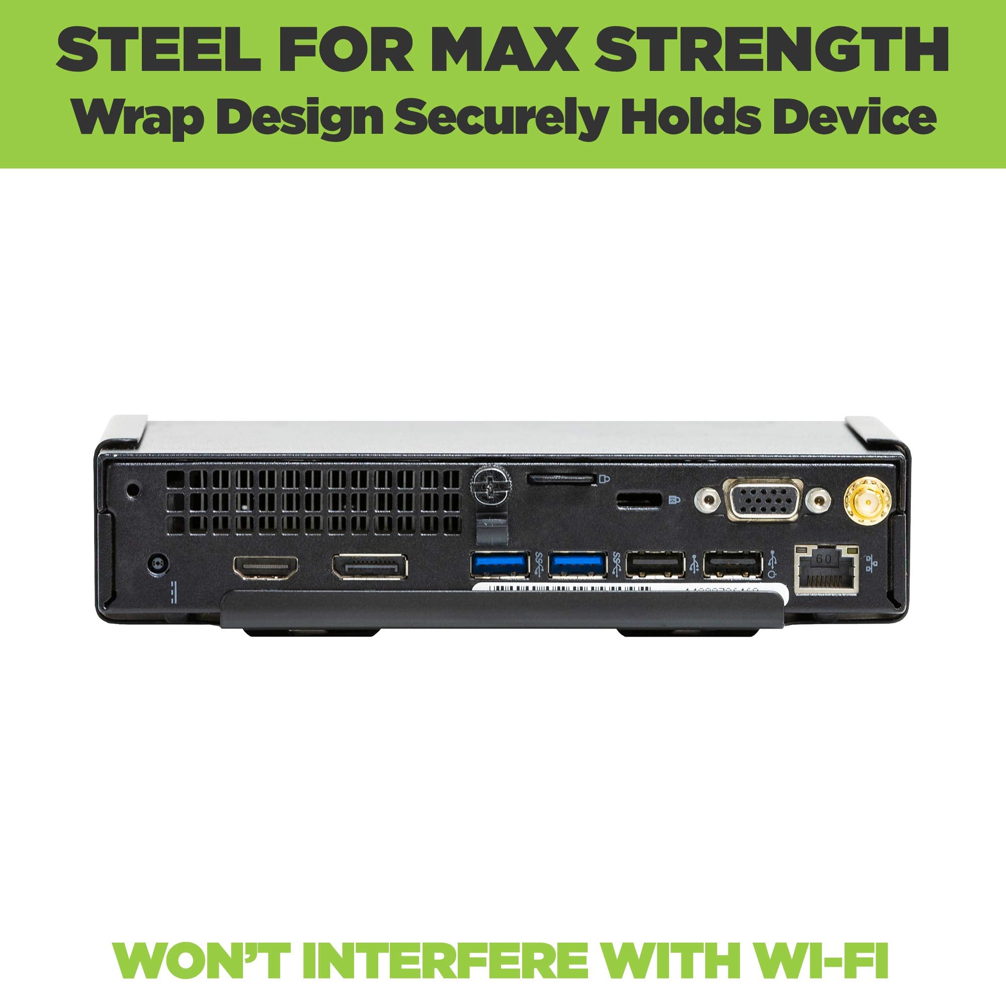 Hideit Mounts Micro Mount For Dell Optiplex Micro Pc   American Company   Steel Vesa Mount For Dell Optiplex   Monitor Mount, Wa