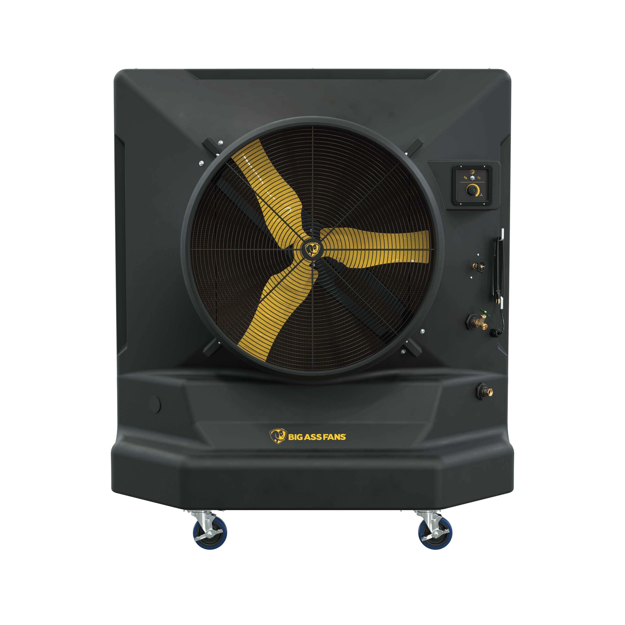 Big Ass Fans - Cool-Space 400 - Portable Evaporative Swamp Cooler, 36 Inch Diameter Fan Indoor Outdoor Use Continuous or Fillabl