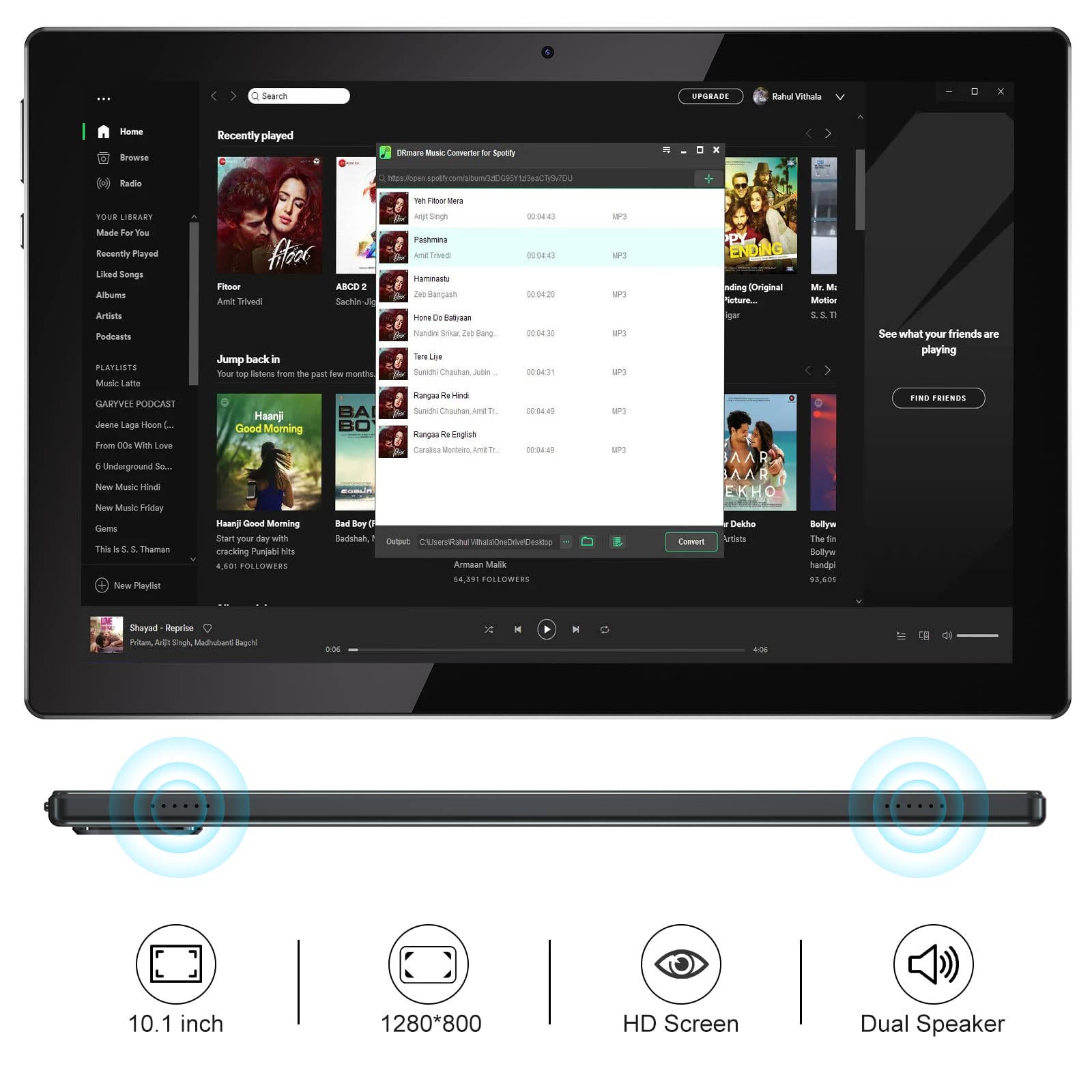 Byandby 2024 Newest 10 Inch Tables,Android 2 In 1 Tablet, Quad Core Processor, 64Gb+4Gb+512Gb Expandable, Wi Fi, Bt, Dual Camera